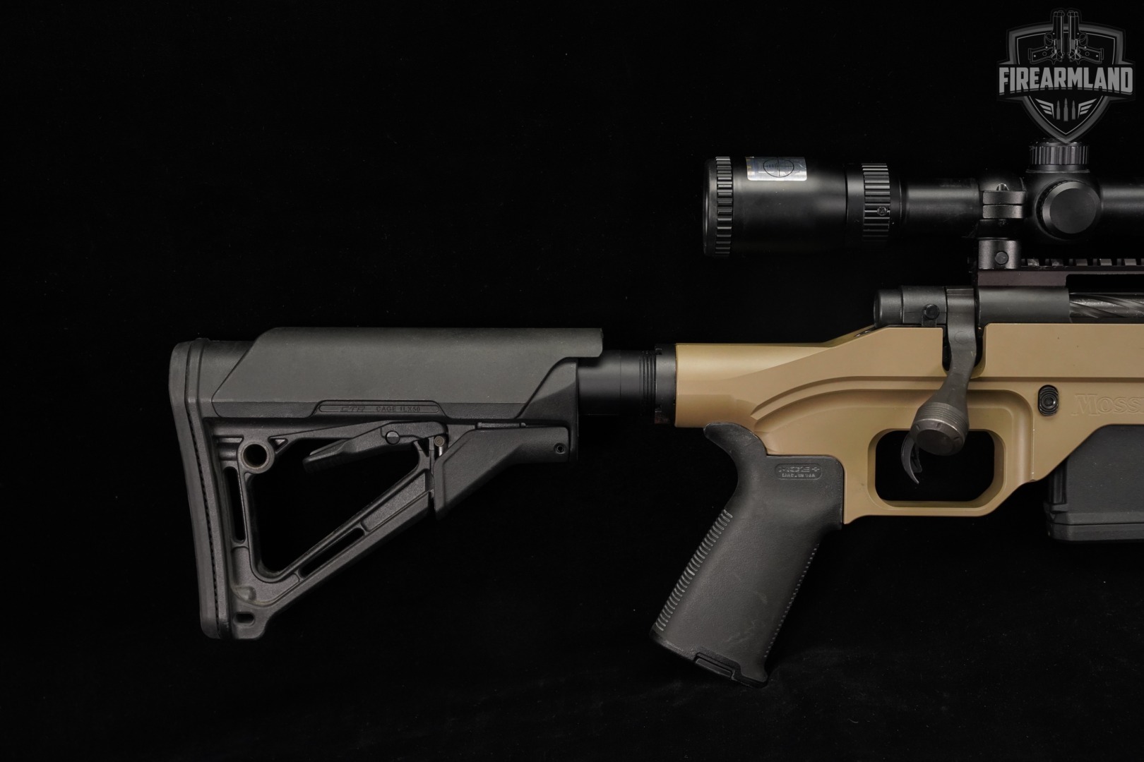 Mossberg MVP LC (Light Chassis) 5.56 NATO 16" Tan +2 MAGS, BUSHNELL SCOPE-img-5