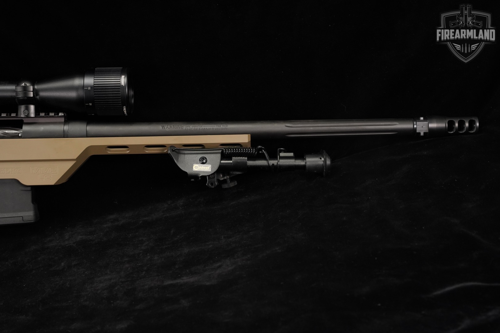 Mossberg MVP LC (Light Chassis) 5.56 NATO 16" Tan +2 MAGS, BUSHNELL SCOPE-img-6