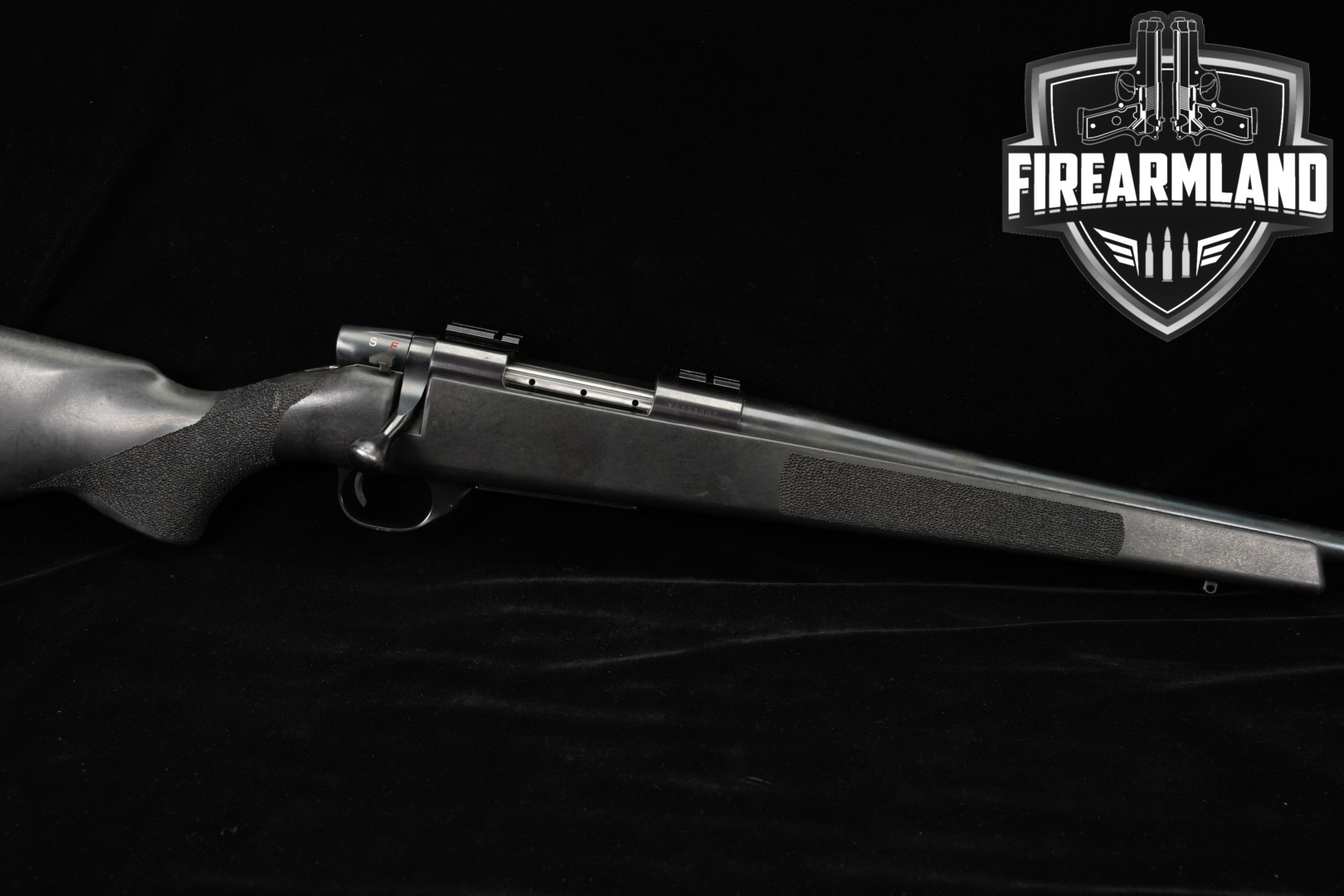 Weatherby Vanguard Carbine 243 Win 20" Blued & Synthetic-img-0