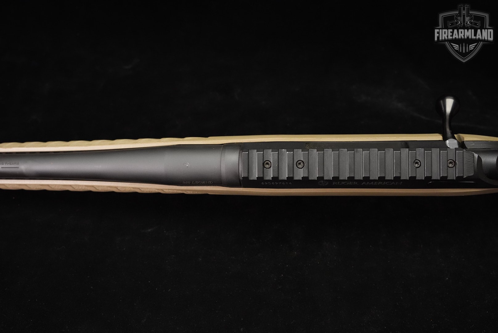 Ruger AMERICAN RIFLE Ranch 350 Legend 16.38" Black & FDE THREADED +2 MAGS-img-12