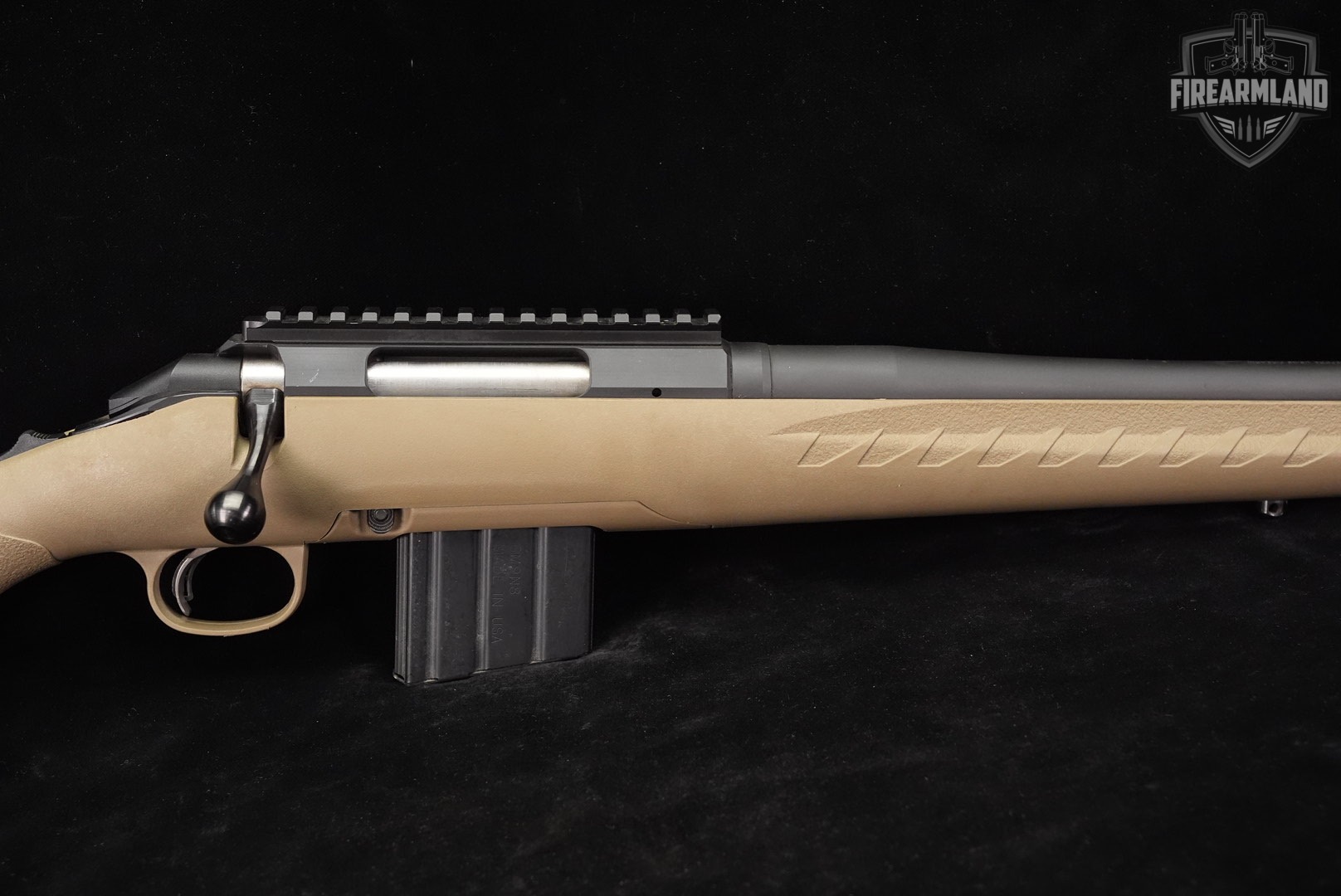 Ruger AMERICAN RIFLE Ranch 350 Legend 16.38" Black & FDE THREADED +2 MAGS-img-5