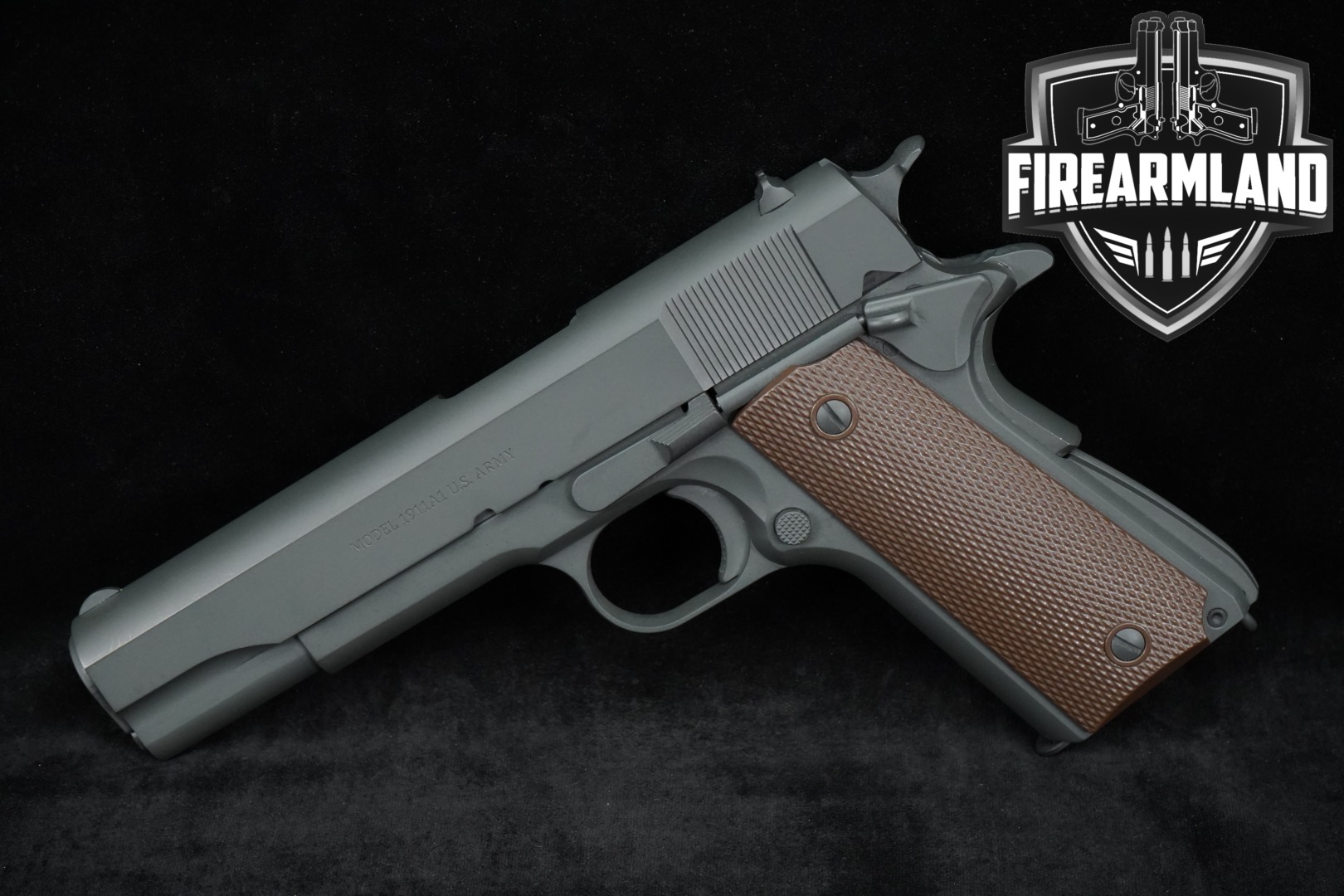 Tisas 1911 A1 US Army Issued Series .45 ACP Grey Cerakote in Very Good Condition Thumbnail