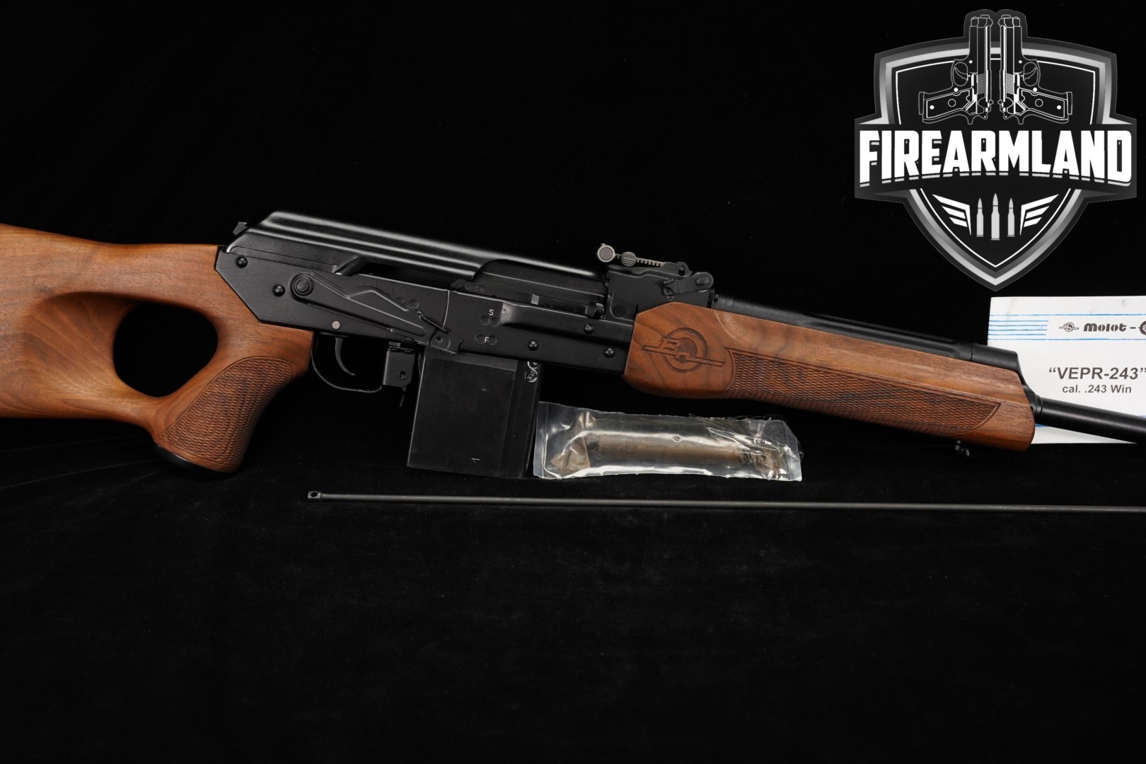 Molot-Oruzhie Ltd. Vepr .243 Win. Walnut in Excellent Condition Thumbnail