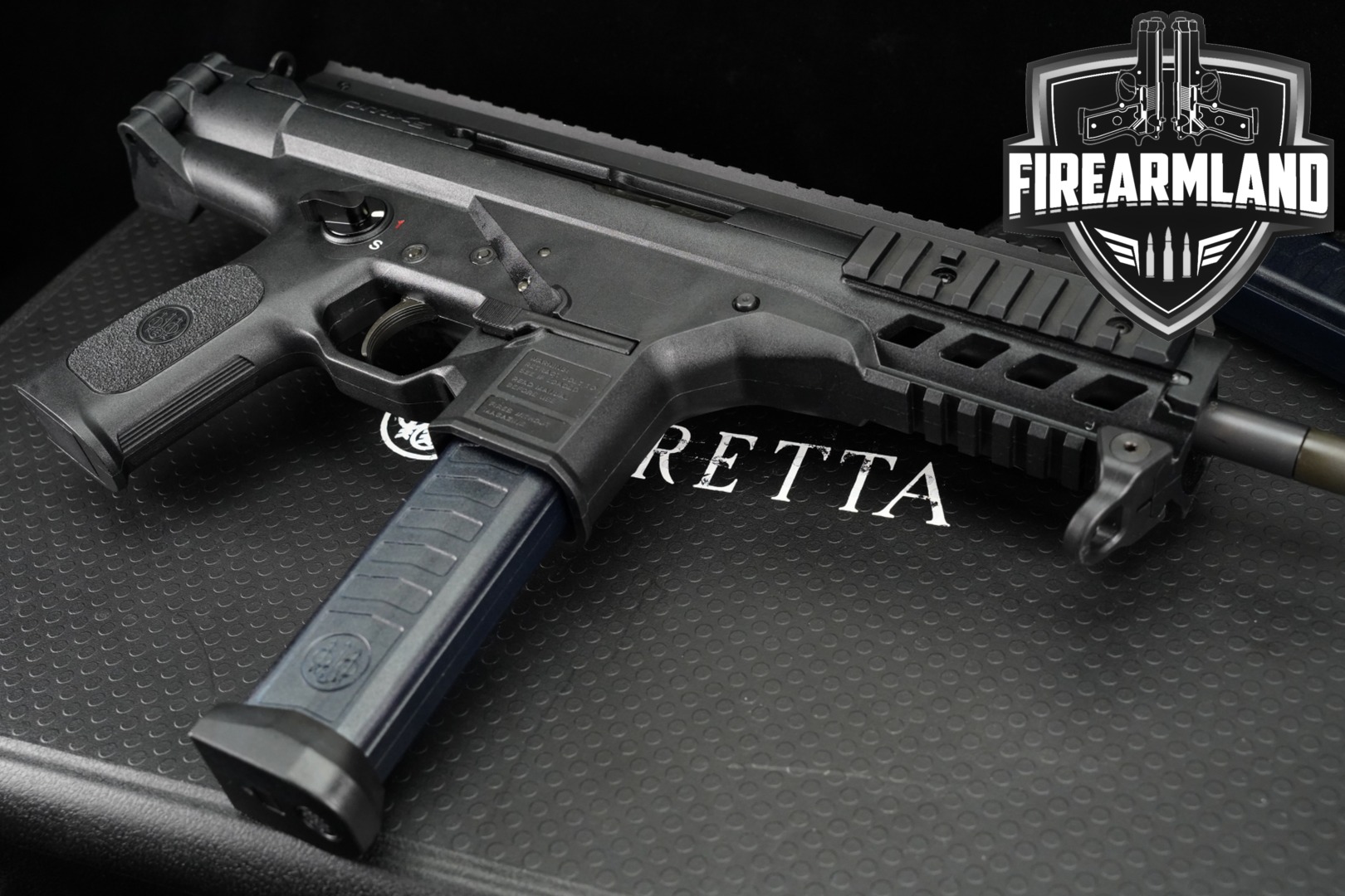 Beretta PMXs 9mm 7.28" PMX-s THREADED +2 MAGS & ORIG CASE-img-0