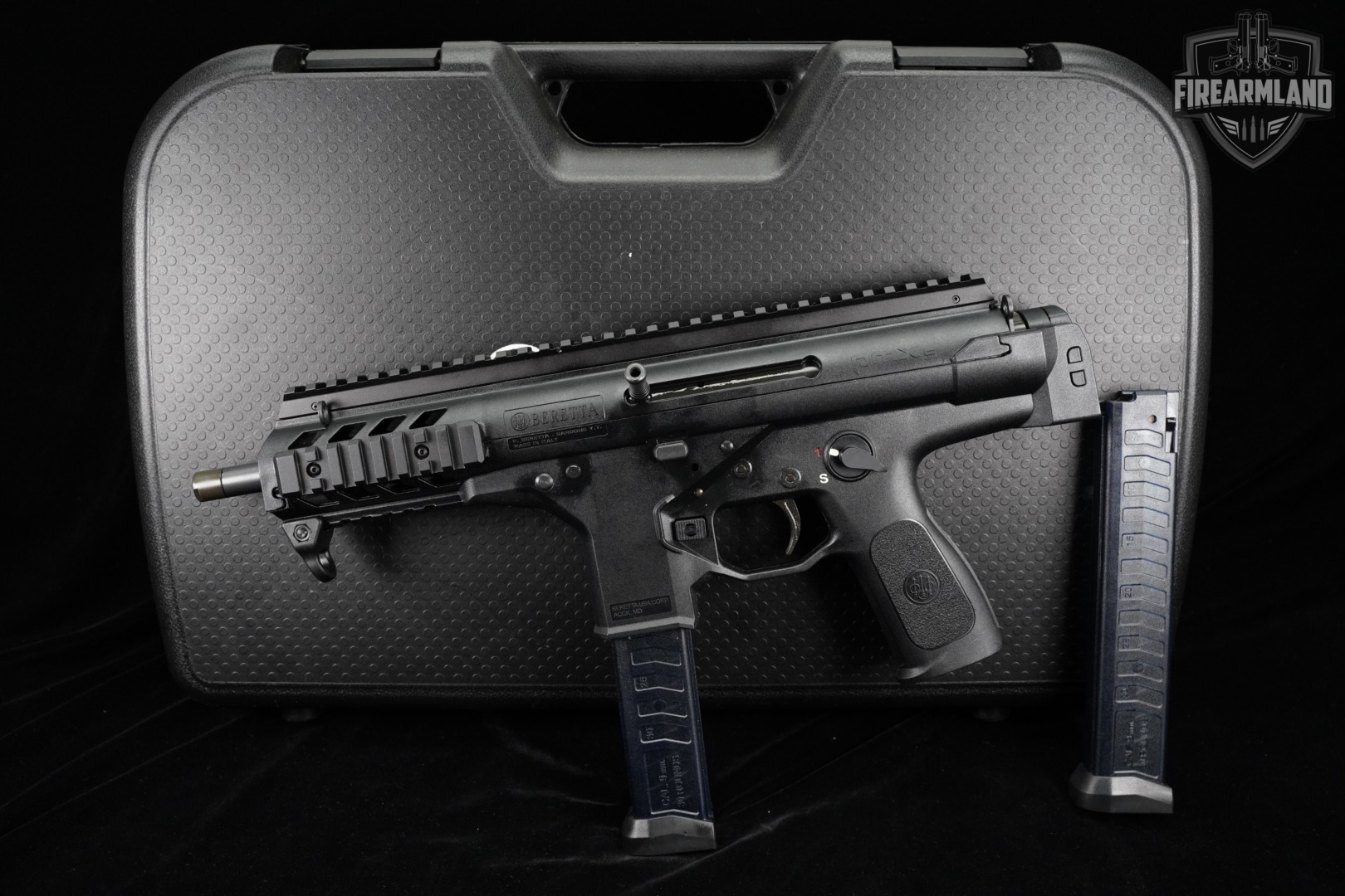 Beretta PMXs 9mm 7.28" PMX-s THREADED +2 MAGS & ORIG CASE-img-2