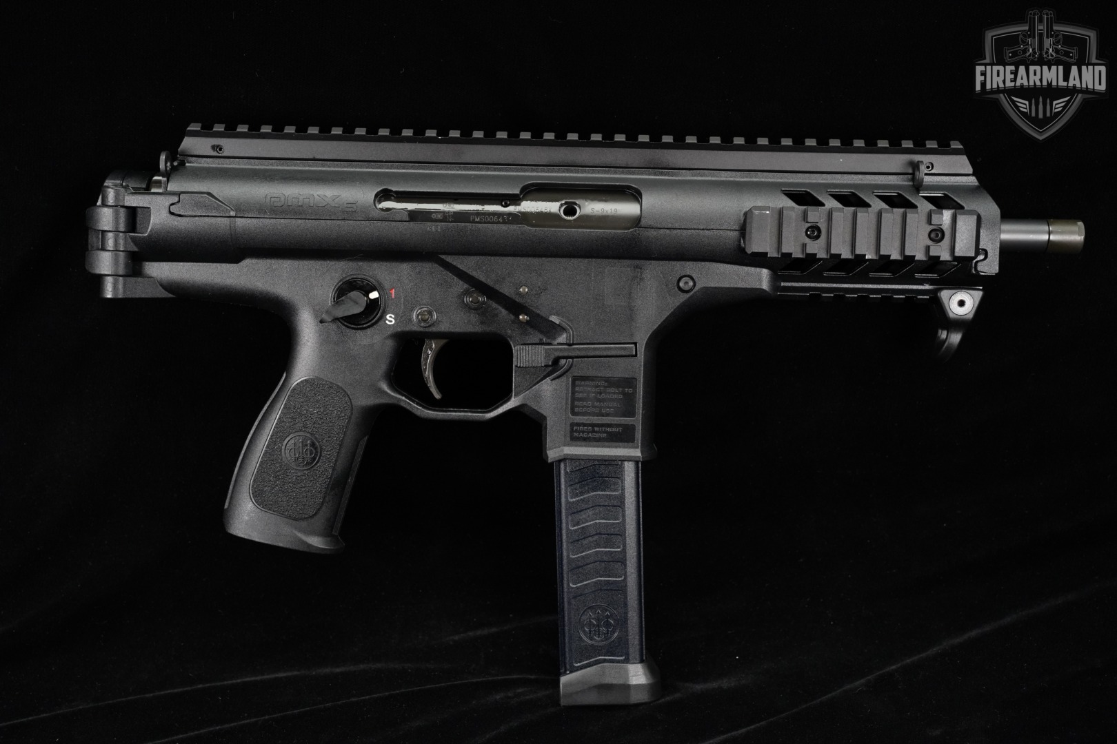 Beretta PMXs 9mm 7.28" PMX-s THREADED +2 MAGS & ORIG CASE-img-3