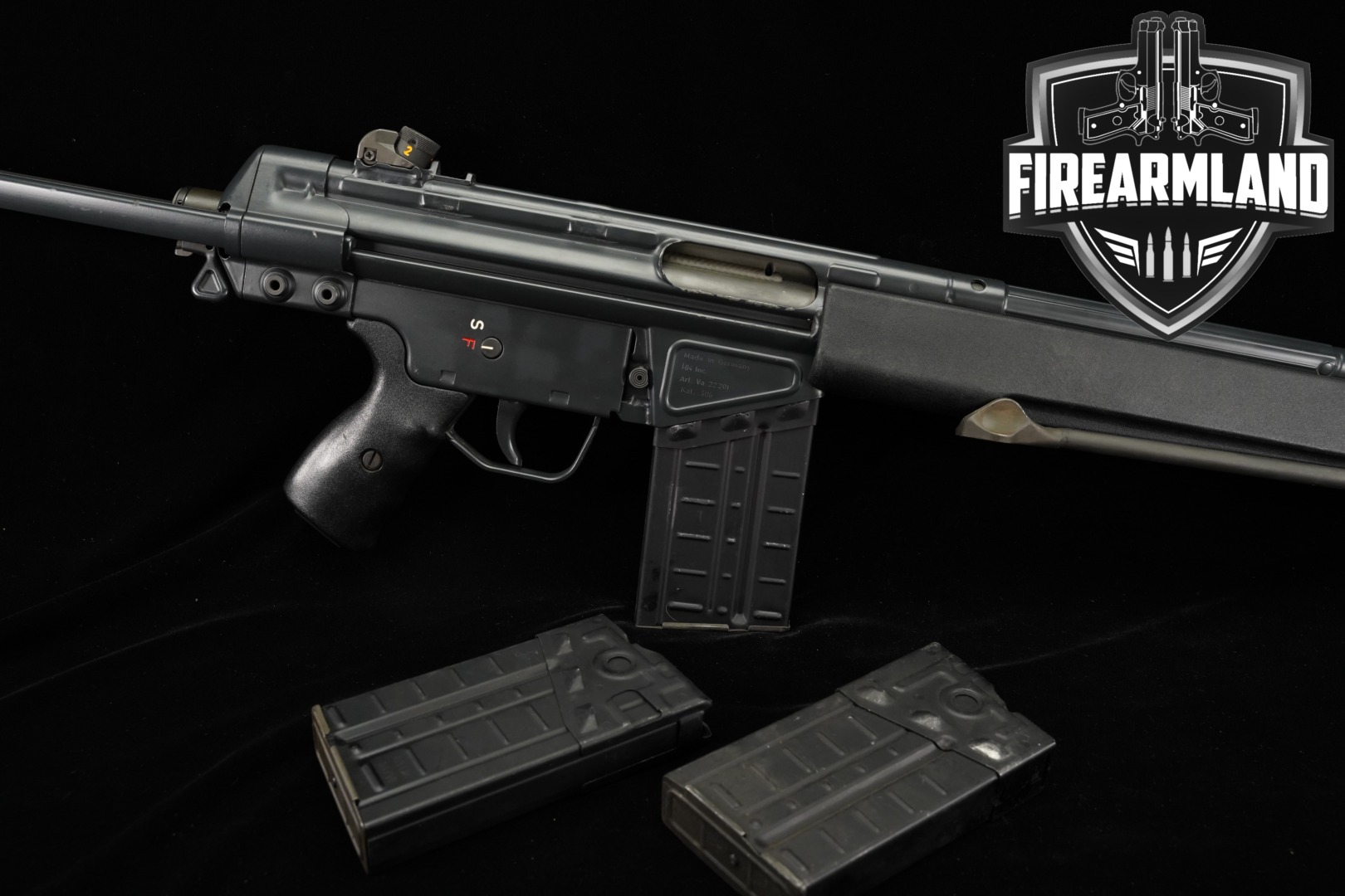 PRE-BAN 1981 Heckler & Koch HK91 A3 308 Winchester H&K 91 GERMAN +3 MAGS