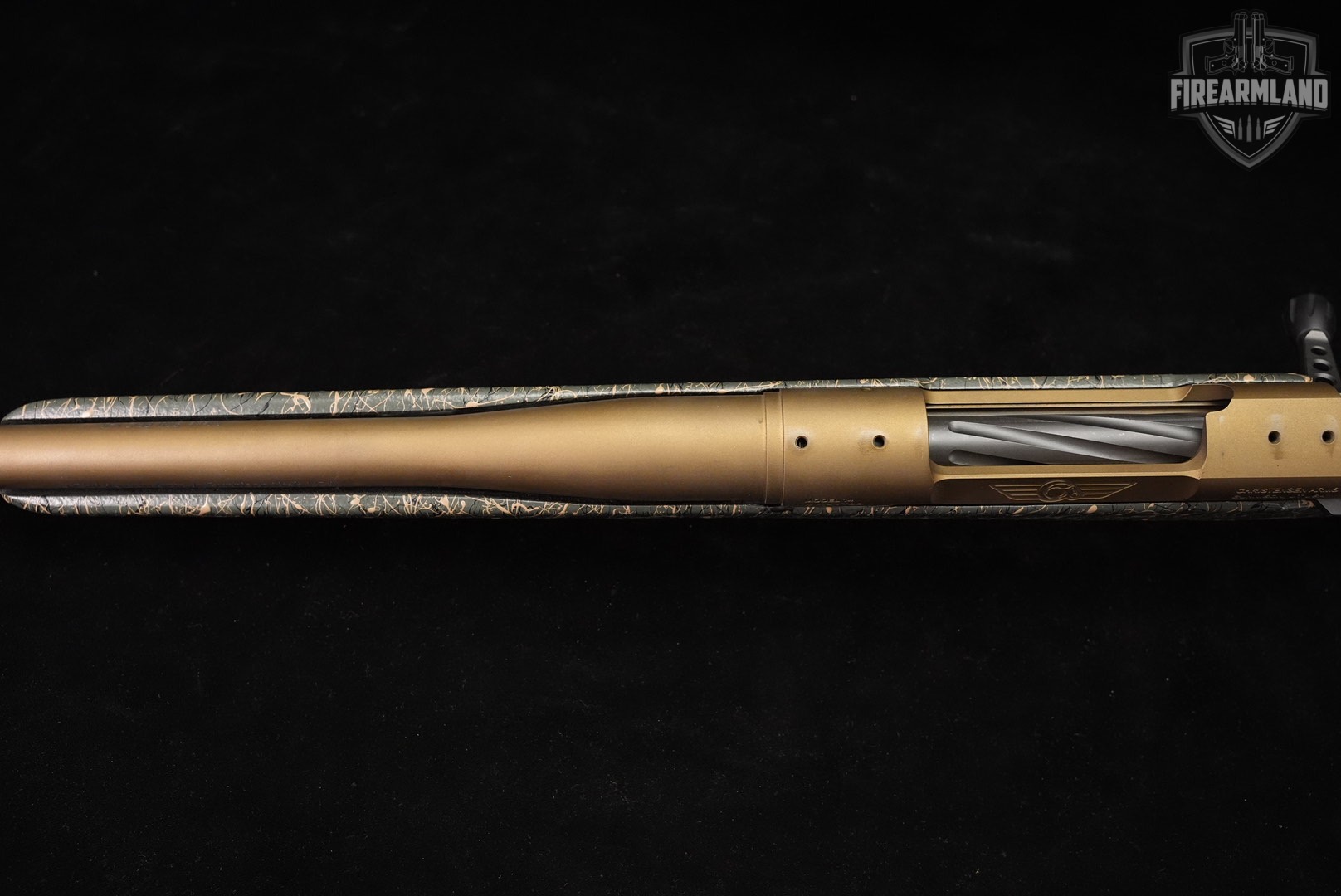 Christensen Arms Mesa 300 PRC 24" Burnt Bronze & Green Web Model 14-img-11