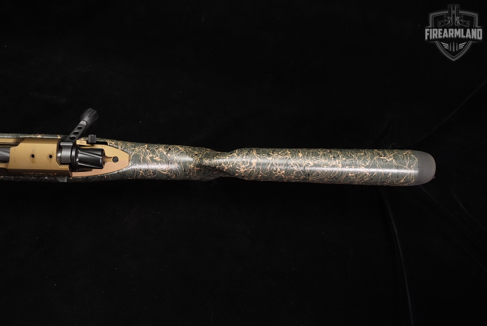 Christensen Arms Mesa 300 PRC 24" Burnt Bronze & Green Web Model 14-img-12