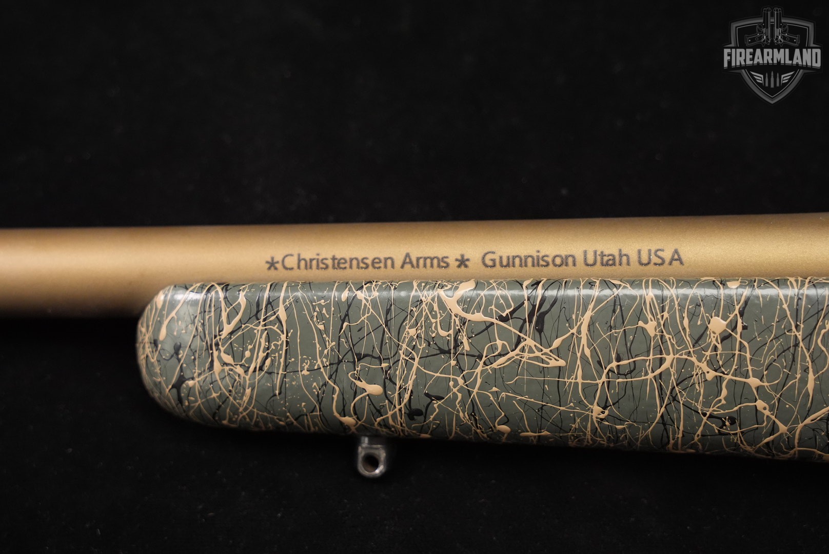Christensen Arms Mesa 300 PRC 24" Burnt Bronze & Green Web Model 14-img-18