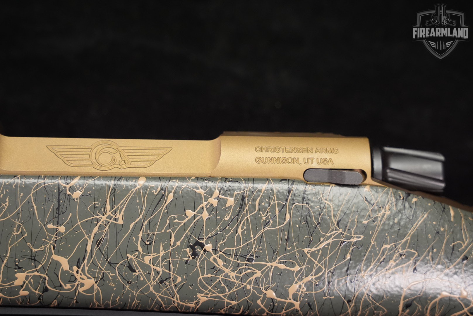 Christensen Arms Mesa 300 PRC 24" Burnt Bronze & Green Web Model 14-img-20