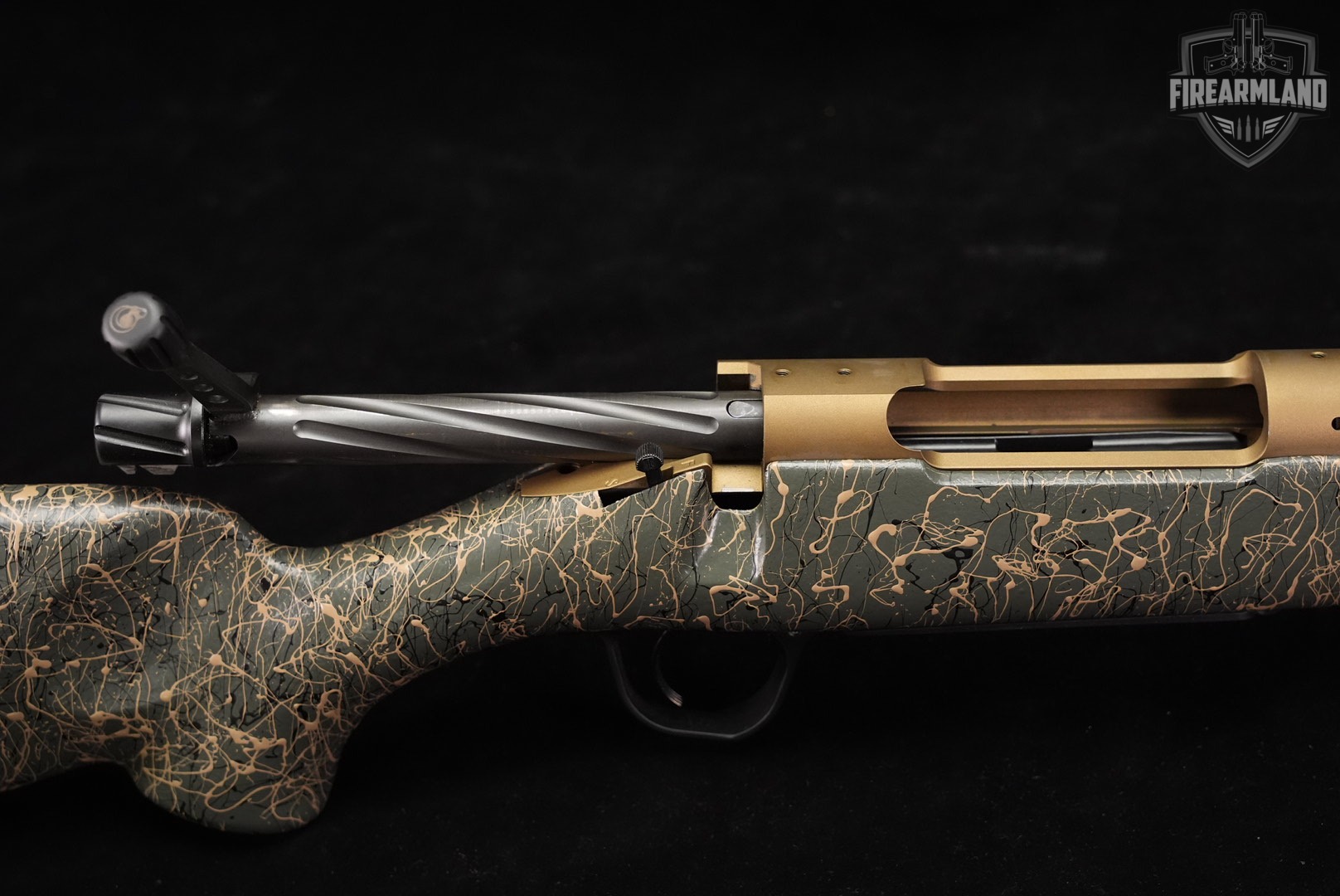 Christensen Arms Mesa 300 PRC 24" Burnt Bronze & Green Web Model 14-img-22