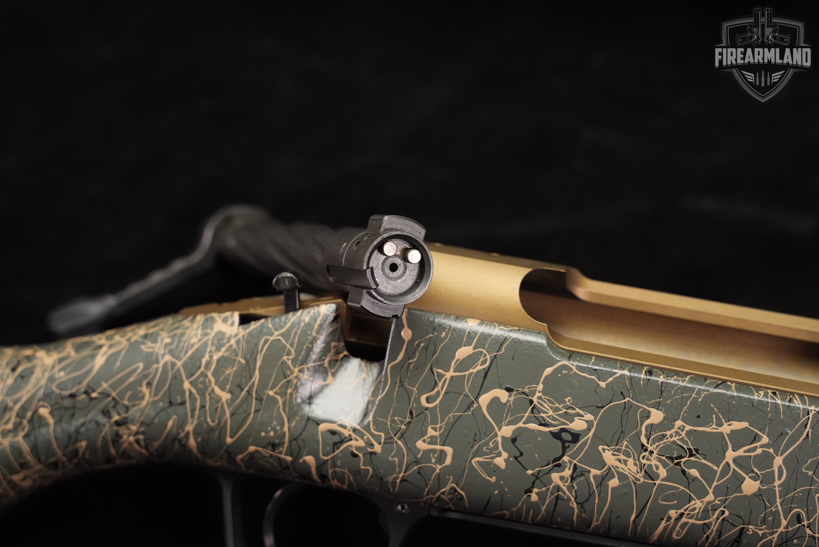 Christensen Arms Mesa 300 PRC 24" Burnt Bronze & Green Web Model 14-img-23