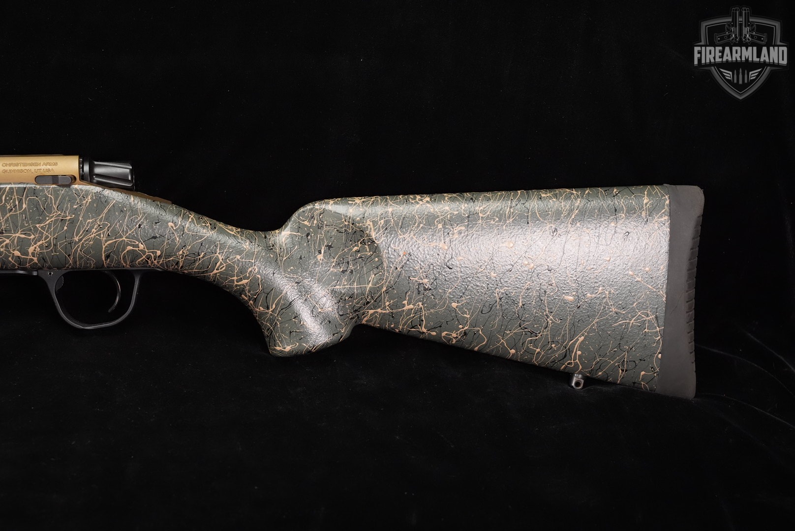 Christensen Arms Mesa 300 PRC 24" Burnt Bronze & Green Web Model 14-img-9