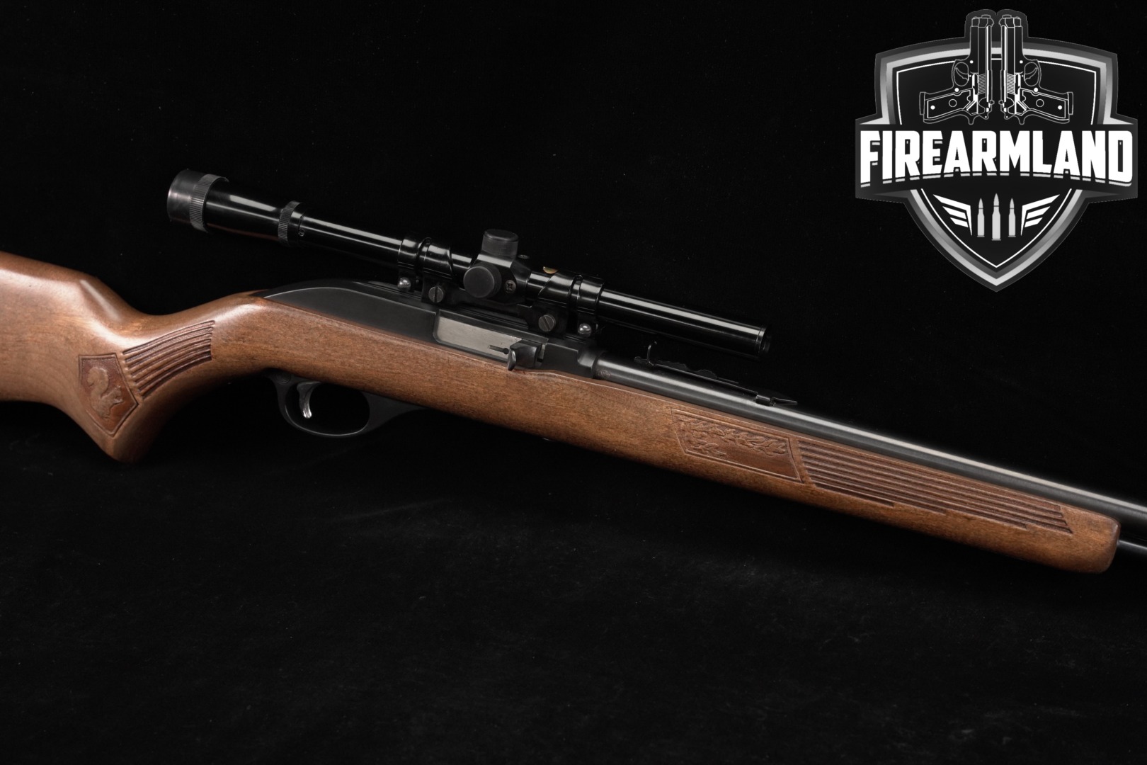 Marlin Glenfield Model 60 22LR 22" Blued & Birch M60 +SCOPE-img-0