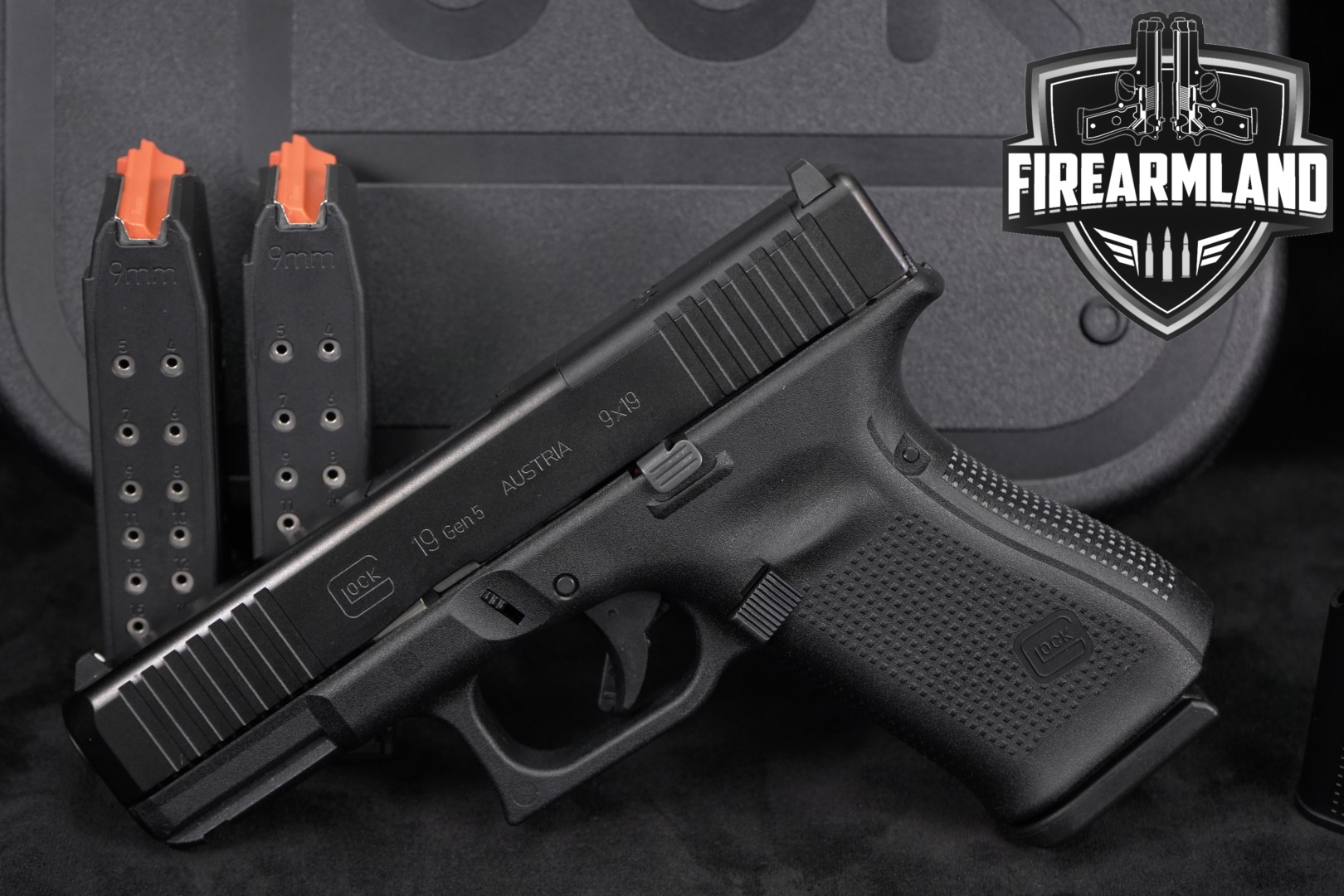 Glock 19 Gen5 MOS 9mm Luger Black in Excellent Condition Thumbnail