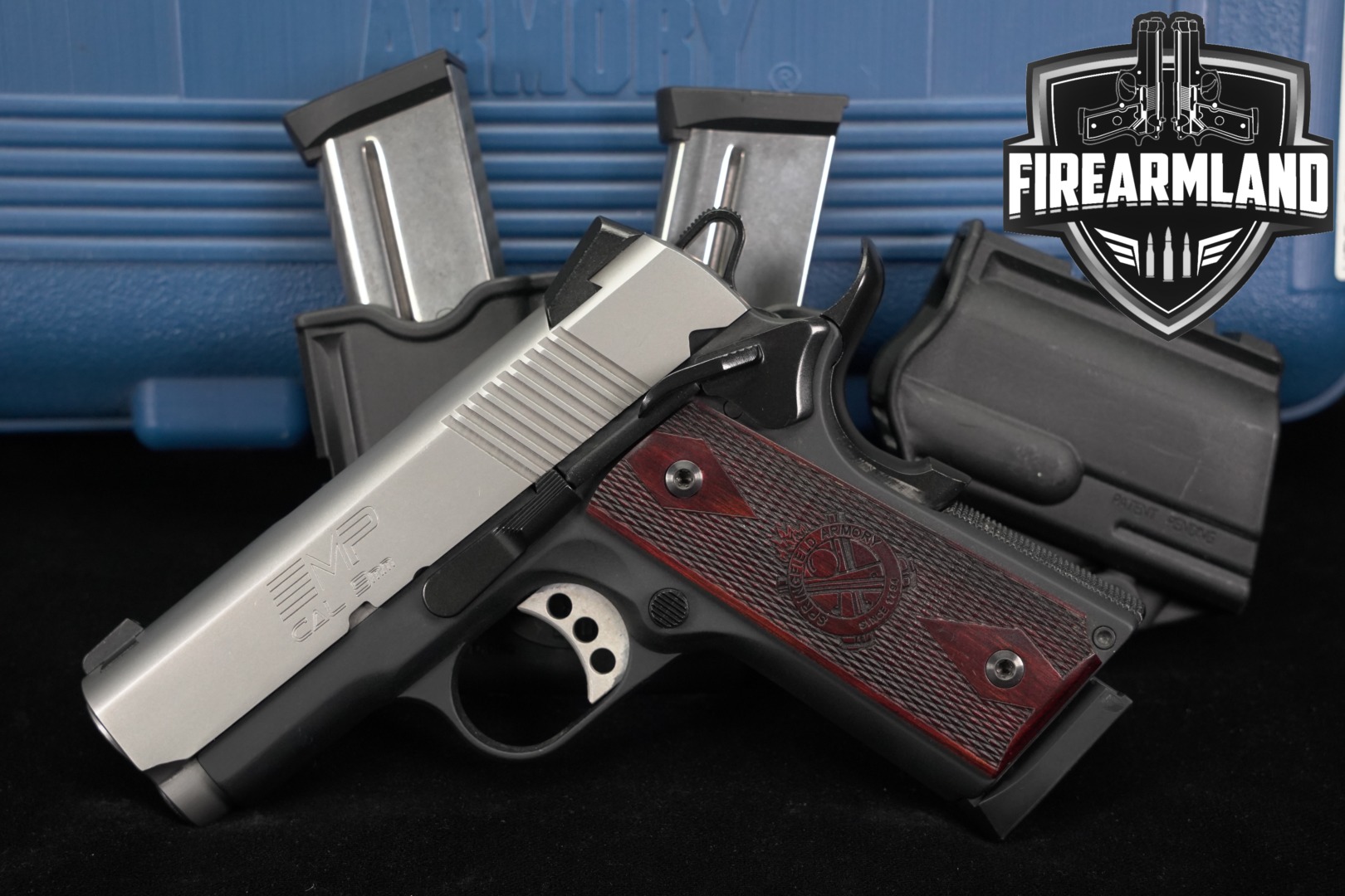 Springfield Armory EMP 11-Gear Package 9mm Luger Two-Tone Stainless in Good Condition Thumbnail