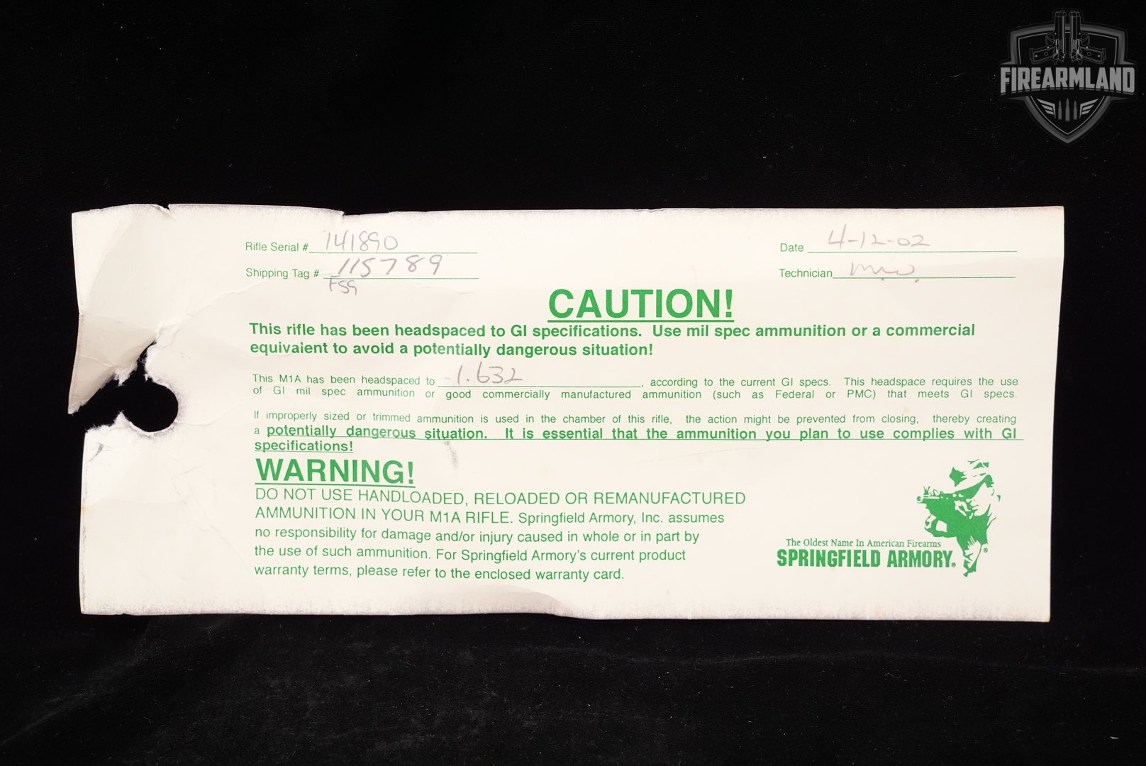 2002 Springfield Armory M1A Loaded 308 Win 22" M1-A +4 MAGS & ORIG BOX-img-28