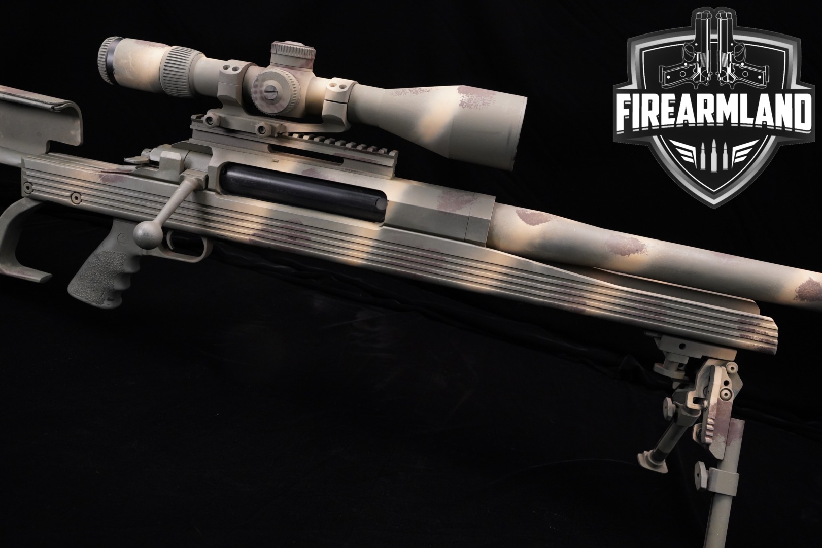 Armalite AR-50A1 .50 BMG Camouflage in Good Condition Thumbnail