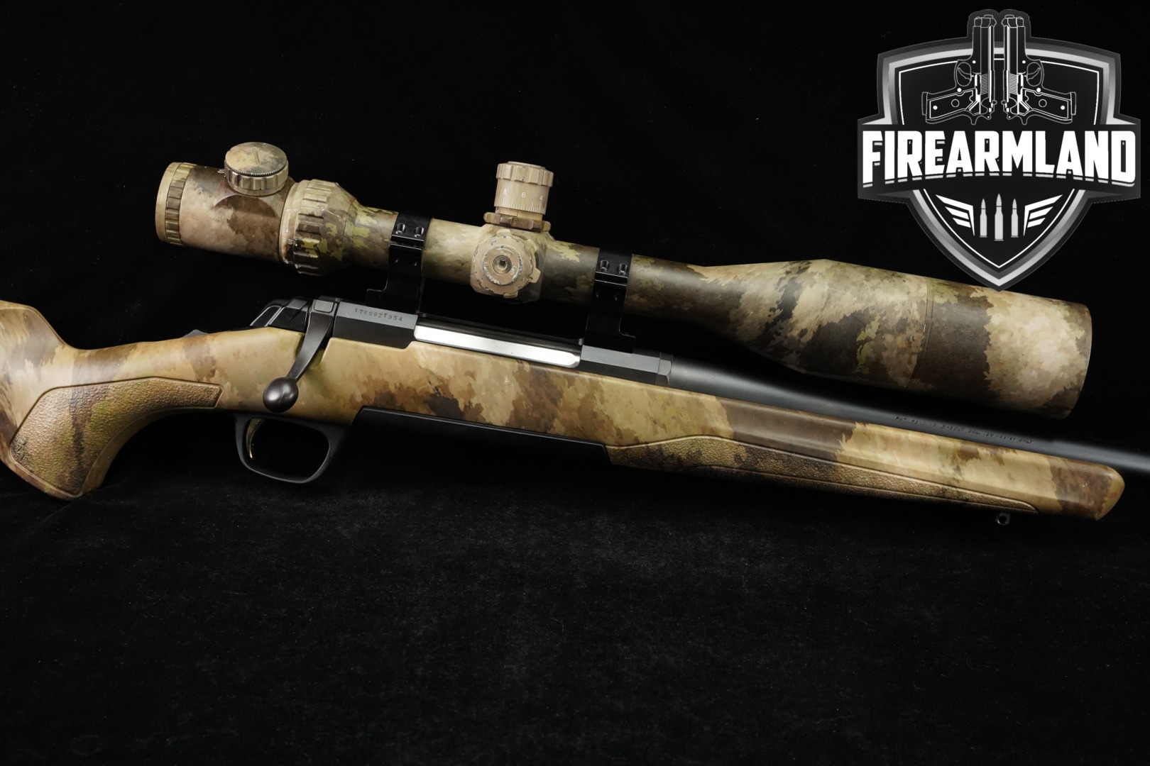 Browning X-Bolt Gen 1 .26 Nosler Black & Arid Digital Camo in Fair Condition Thumbnail