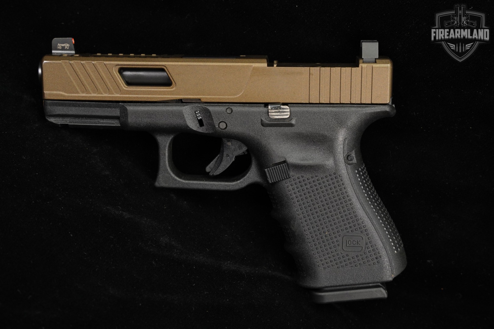 Glock 23 Gen4 G23 Gen 4 40 S&W Optics-Ready 4.02" Two-Tone Bronze +5 MAGS-img-4