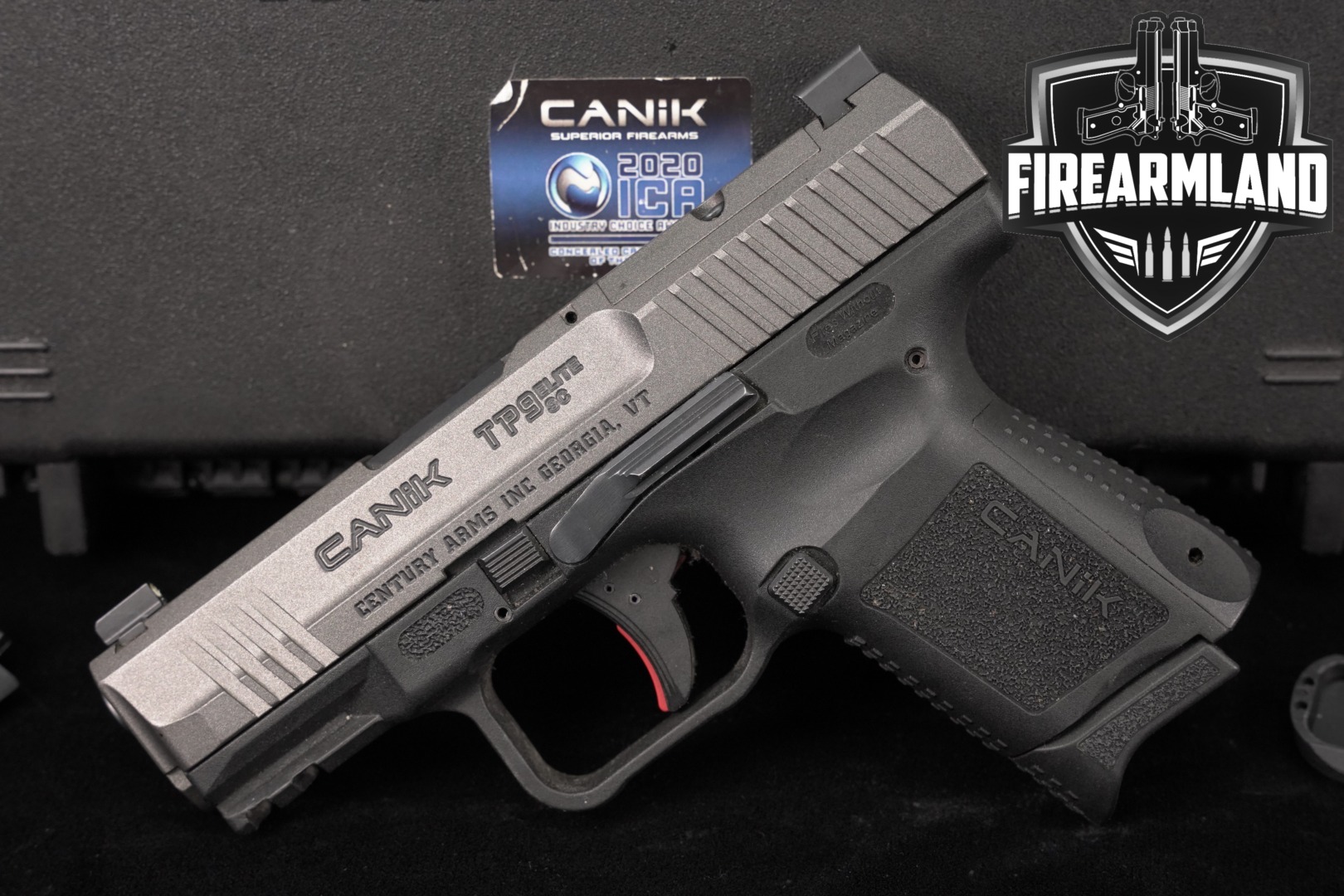 Canik TP9 Elite SC 9mm Luger Two-Tone Tungsten Gray in Very Good Condition Thumbnail