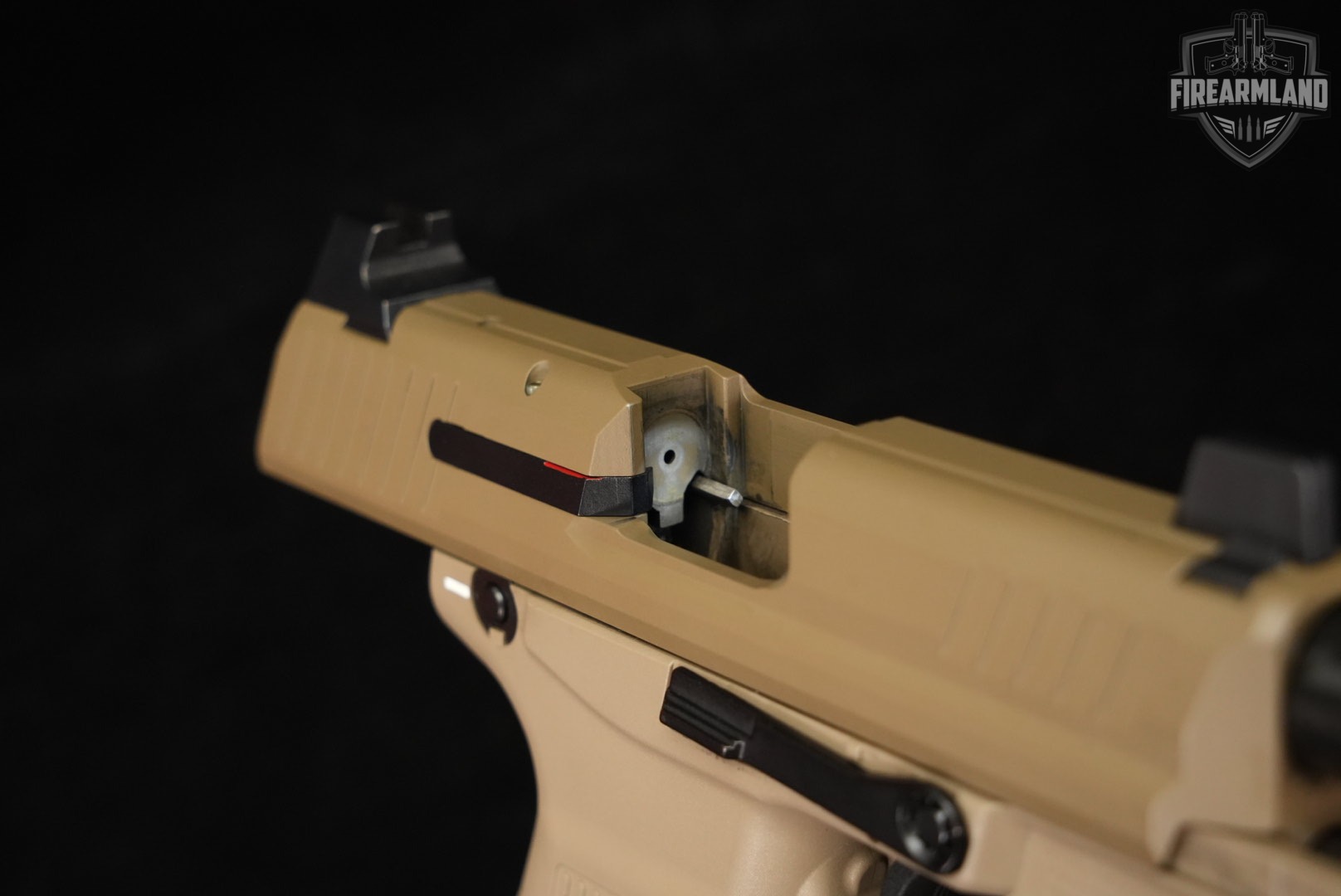 Heckler & Koch HK45 Compact Tactical V1 H&K 45 ACP FDE THREADED +5 MAGS-img-11
