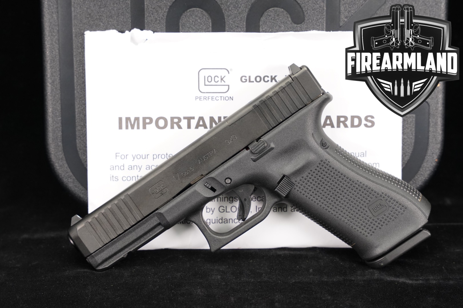 Glock G17 Gen5 MOS 9mm Luger Black in Excellent Condition Thumbnail