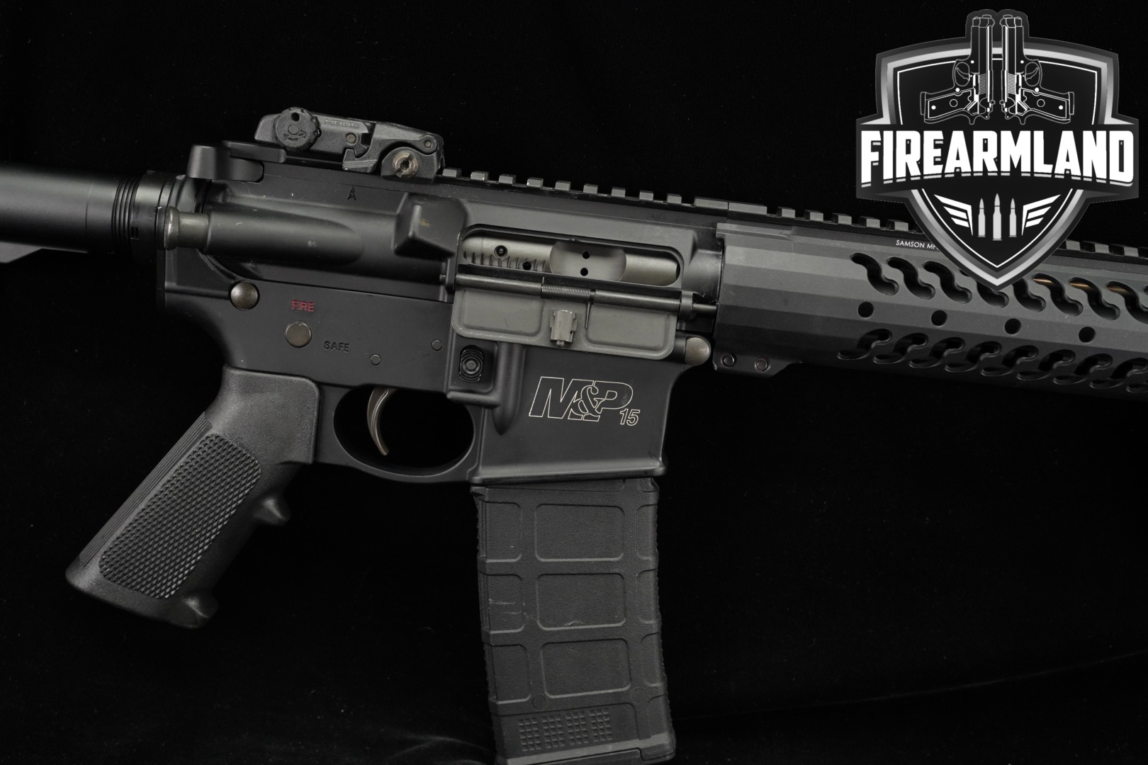 UPGRADES Smith & Wesson M&P-15 Sport II S&W 5.56 NATO AR AR15 +2 MAGS-img-0