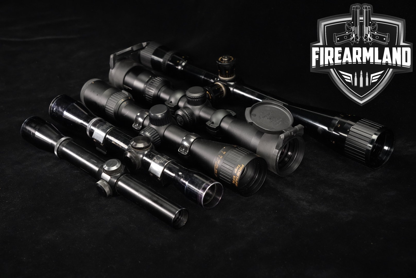 FIVE SCOPE LOT 5 Pack Leupold Perma Bausch & Lomb Nikon Scopes Riflescope-img-0