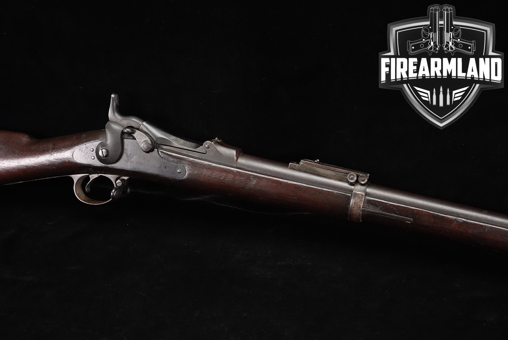 ANTIQUE 1878 Springfield Armory Model 1884 Trapdoor Rifle 45-70 32.5" M1884-img-0