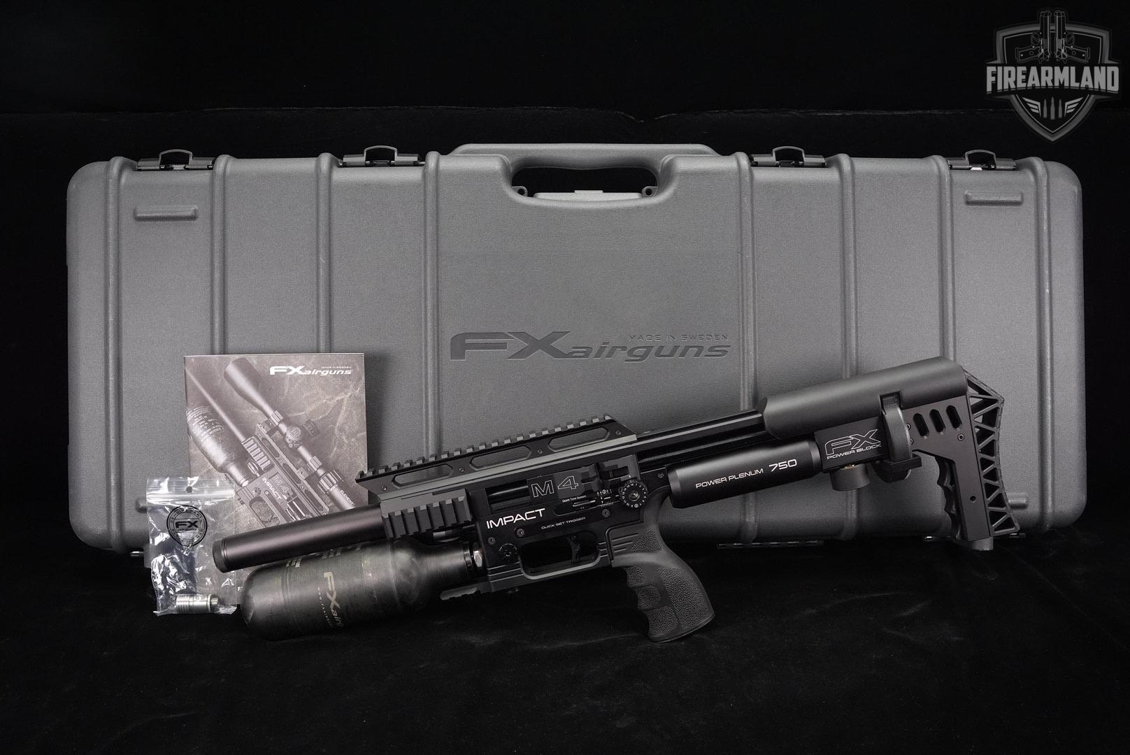 FX Airgun Impact M4 Compact 25 STX Superior Air Rifle Gun PCP +ORIG CASE-img-2