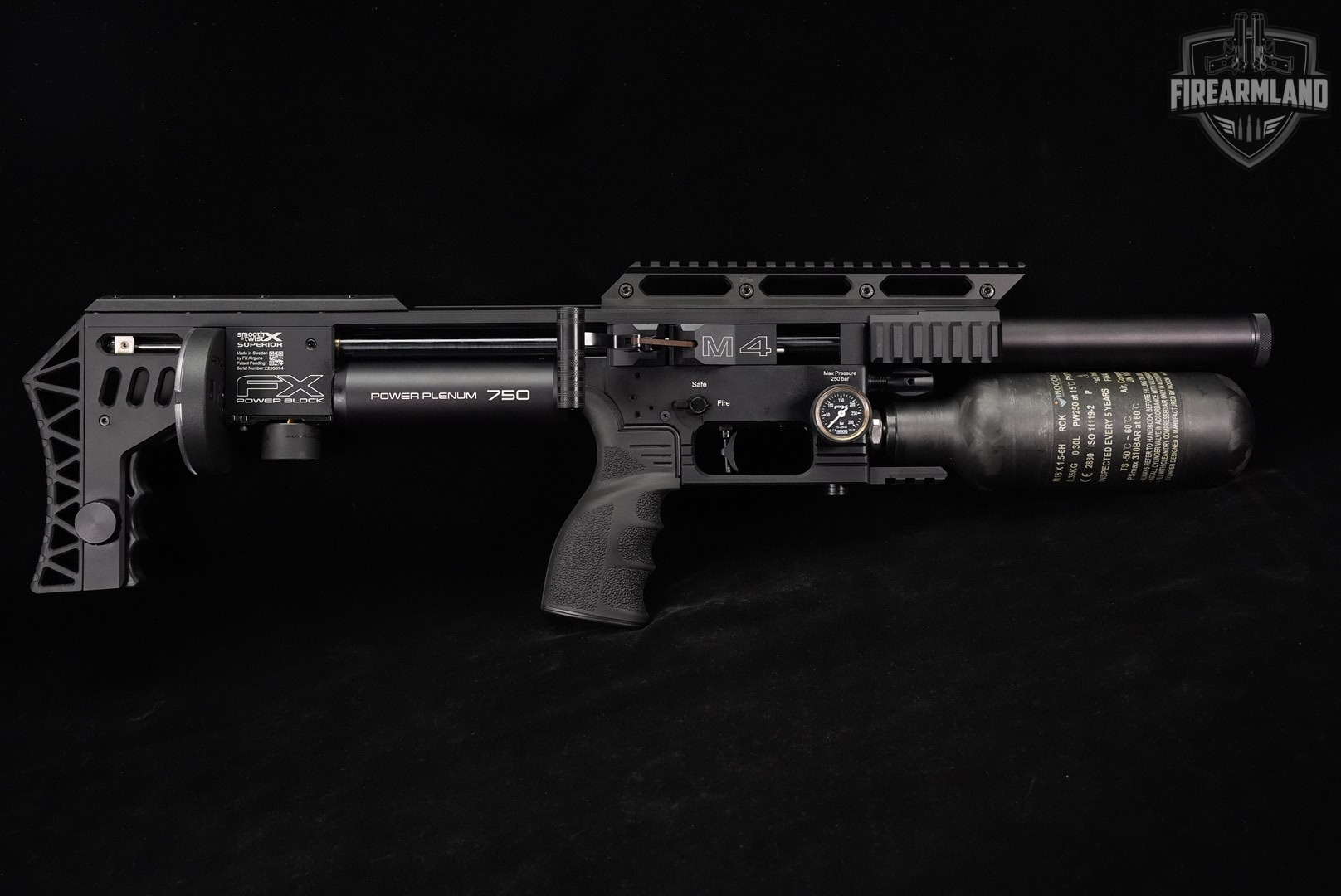 FX Airgun Impact M4 Compact 25 STX Superior Air Rifle Gun PCP +ORIG CASE-img-3