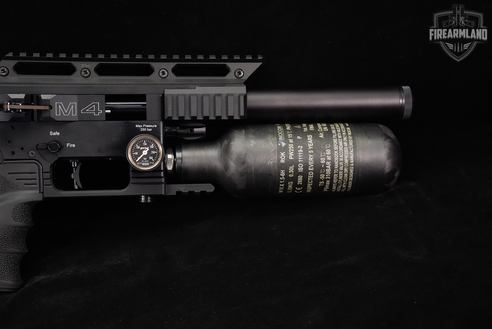 FX Airgun Impact M4 Compact 25 STX Superior Air Rifle Gun PCP +ORIG CASE-img-5