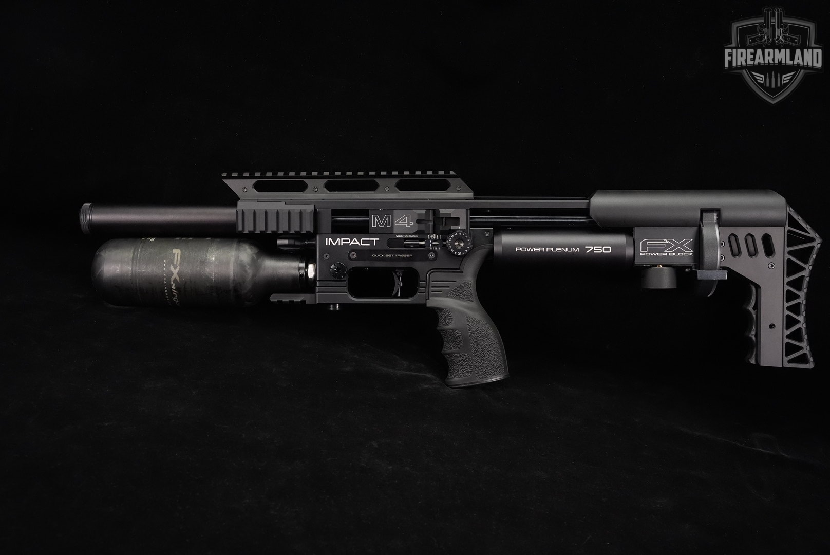 FX Airgun Impact M4 Compact 25 STX Superior Air Rifle Gun PCP +ORIG CASE-img-6