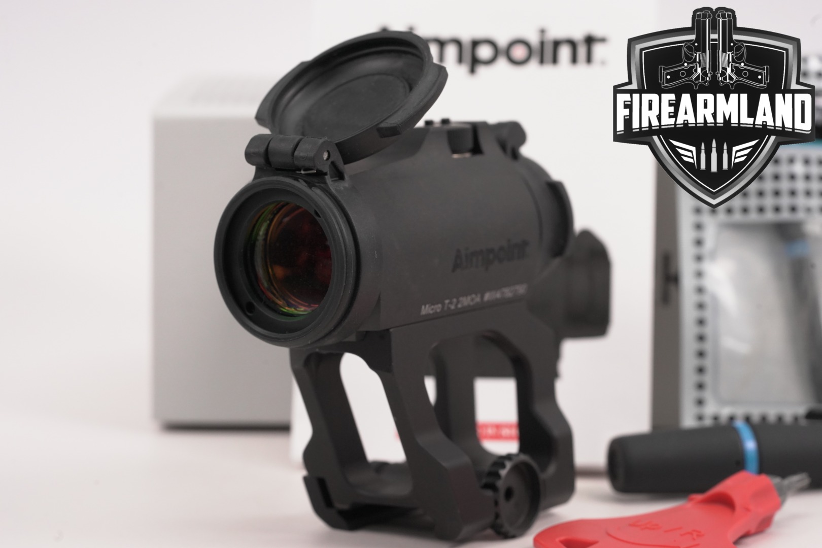 Used Aimpoint CompM4s M68 CCO 2 MOA Red Dot Auction | FirearmLand