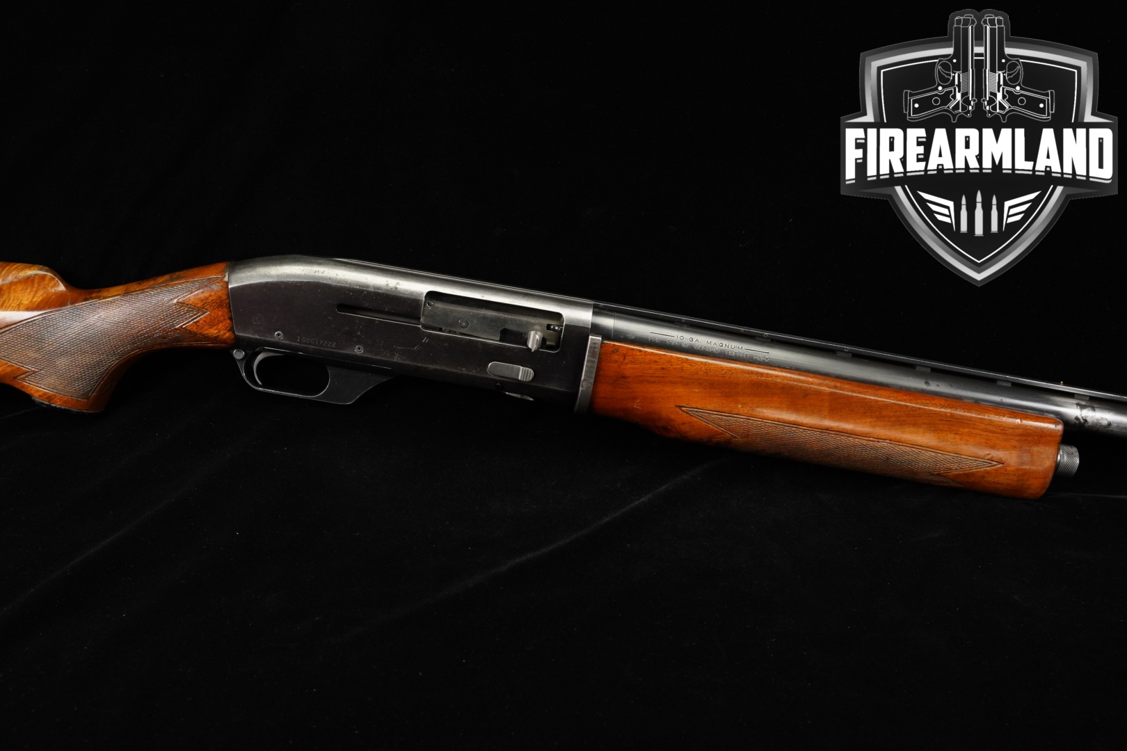 1975 Ithaca MAG-10 20" Blued & Walnut 3.5" MAG10 VENT-RIB-img-0