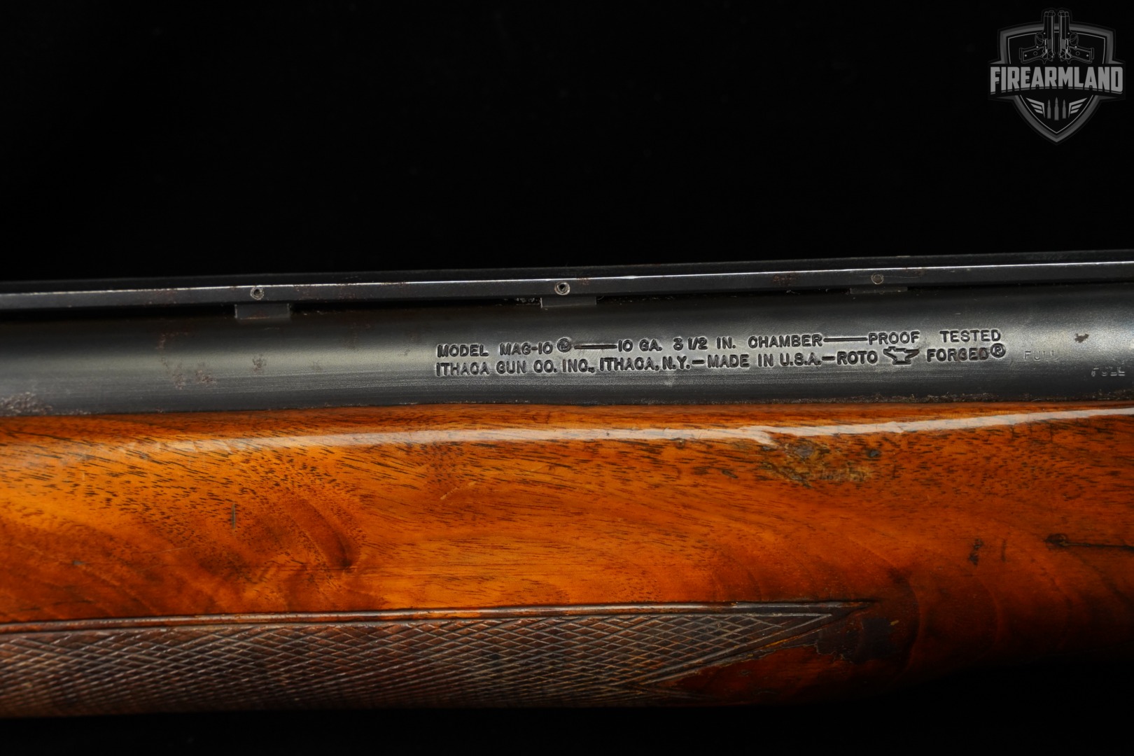 1975 Ithaca MAG-10 20" Blued & Walnut 3.5" MAG10 VENT-RIB-img-22