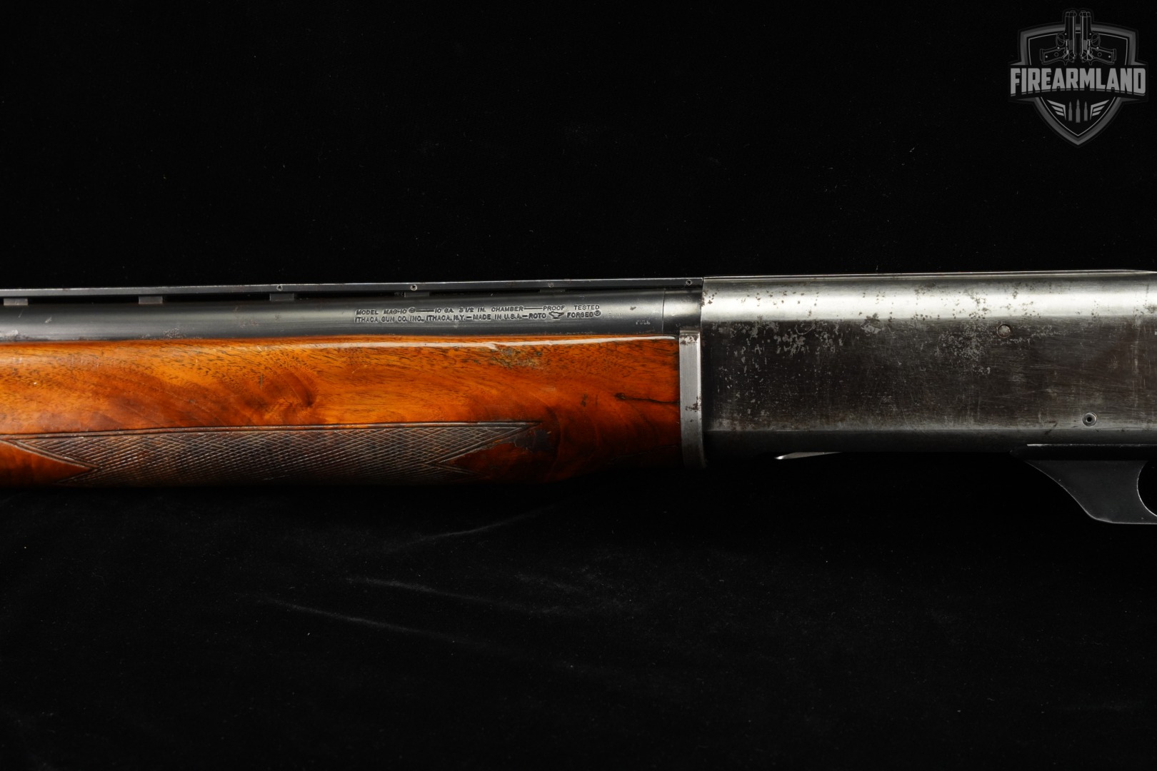 1975 Ithaca MAG-10 20" Blued & Walnut 3.5" MAG10 VENT-RIB-img-8