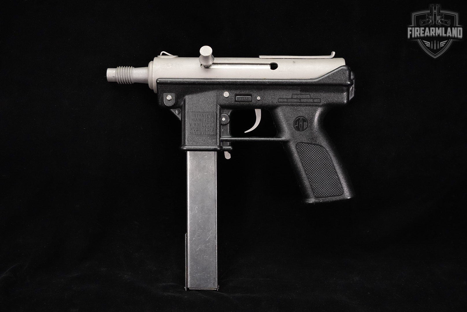 PRE-BAN 1987-1991 Intratec MOD TEC-9 Mini 9mm 3" Stainless TEC9 +2 MAGS-img-3