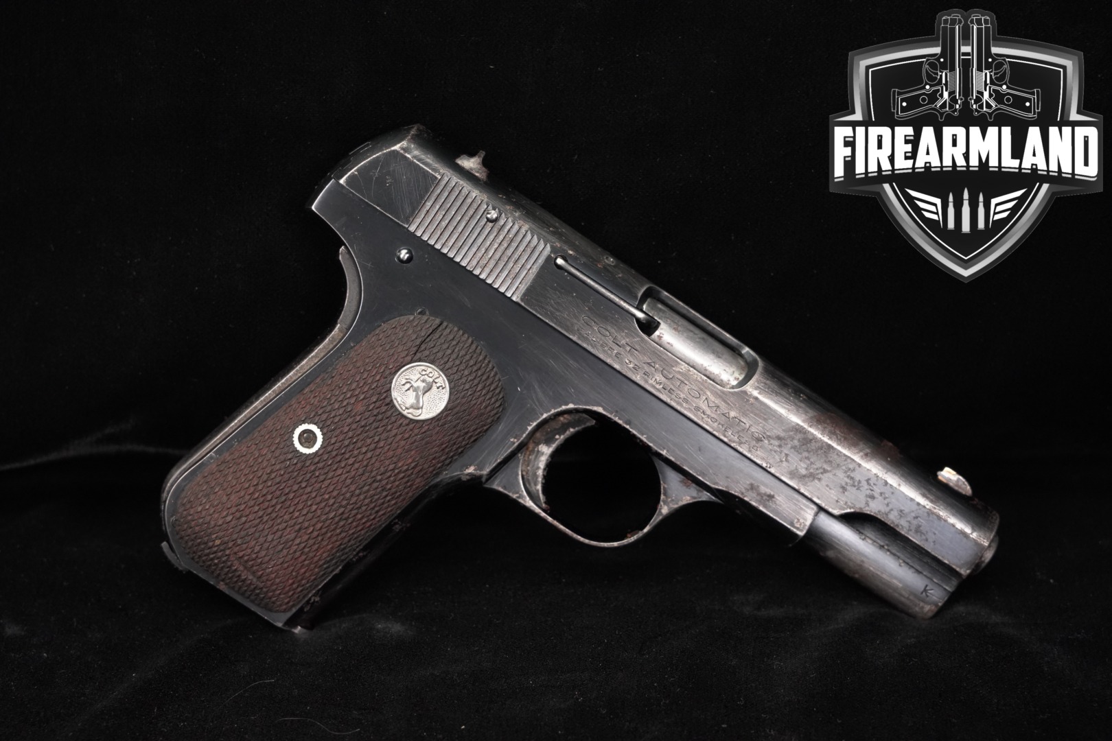 1929 Colt Model 1903 Pocket Hammerless Type IV .32 ACP Blued in Fair Condition Thumbnail