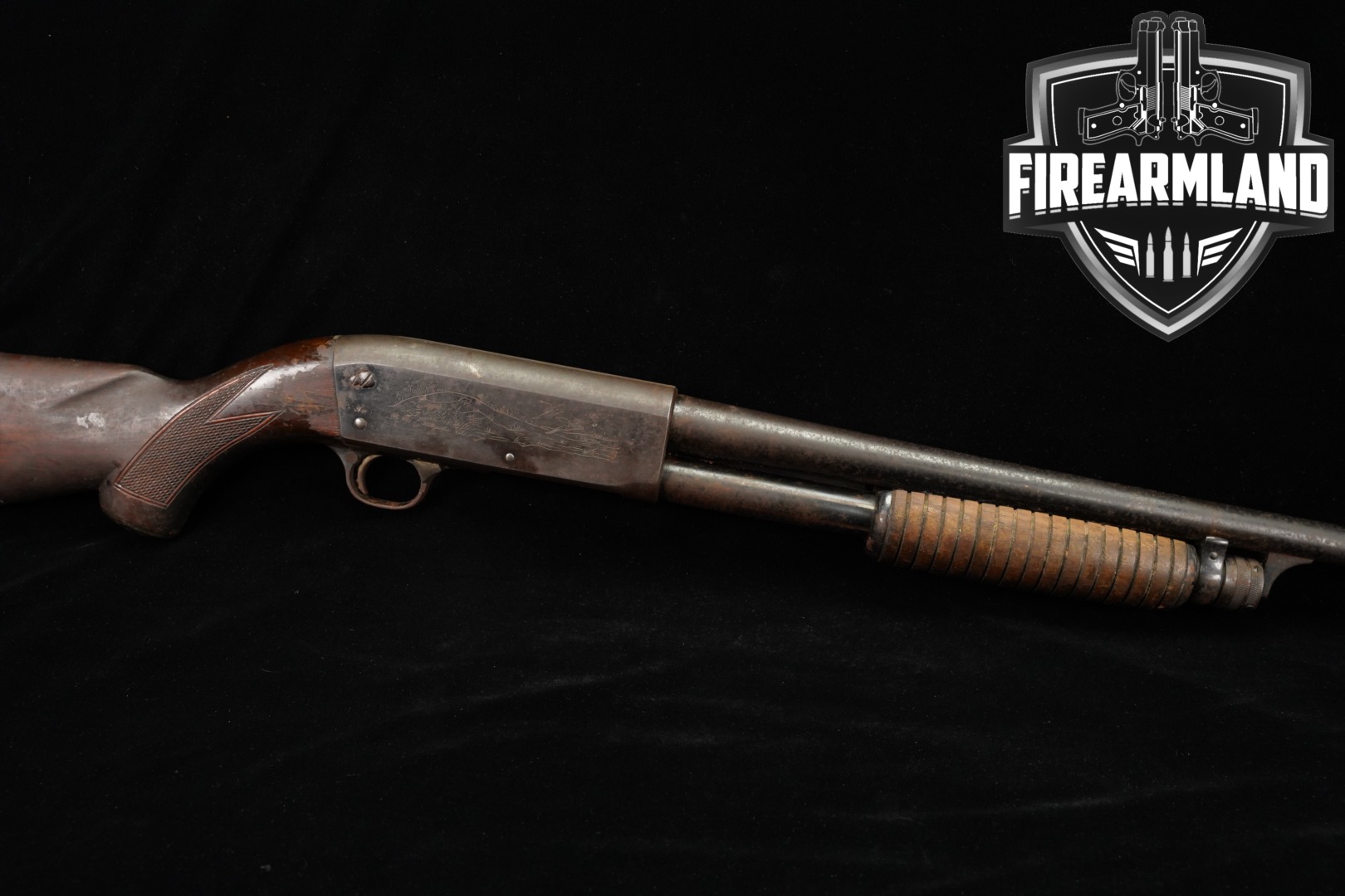 1954 Ithaca Model 37 Featherlight 16-Gauge 28" Blued & Walnut M37-img-0