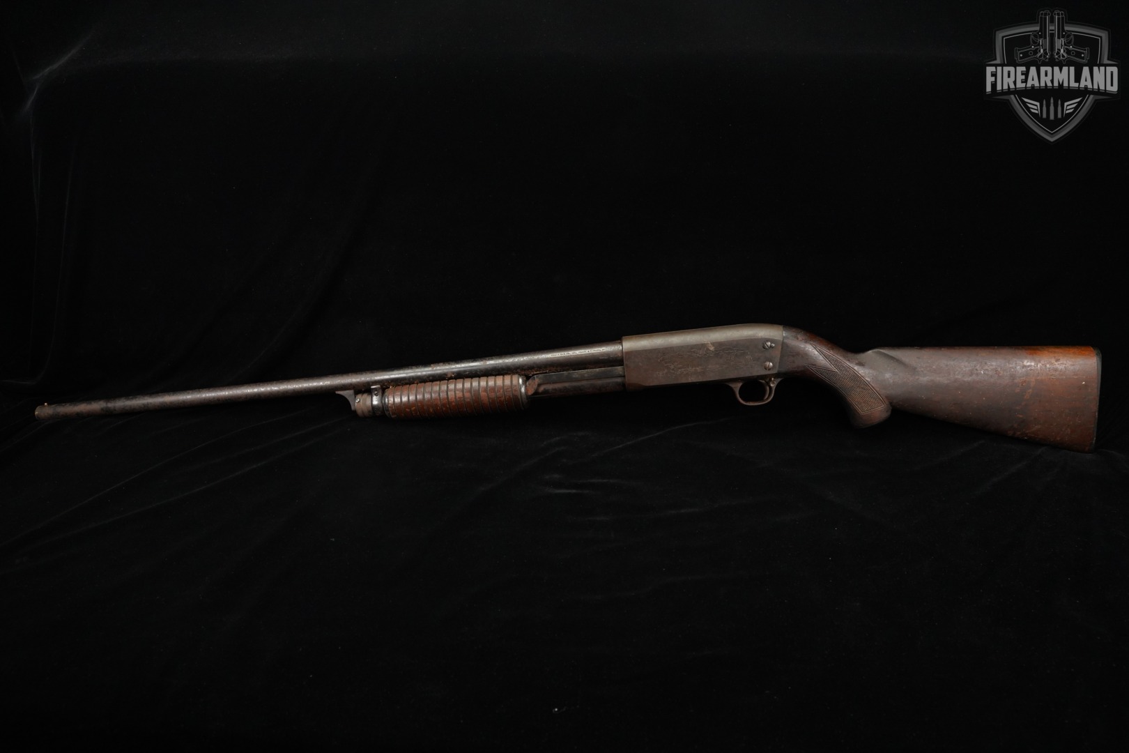 1954 Ithaca Model 37 Featherlight 16-Gauge 28" Blued & Walnut M37-img-2