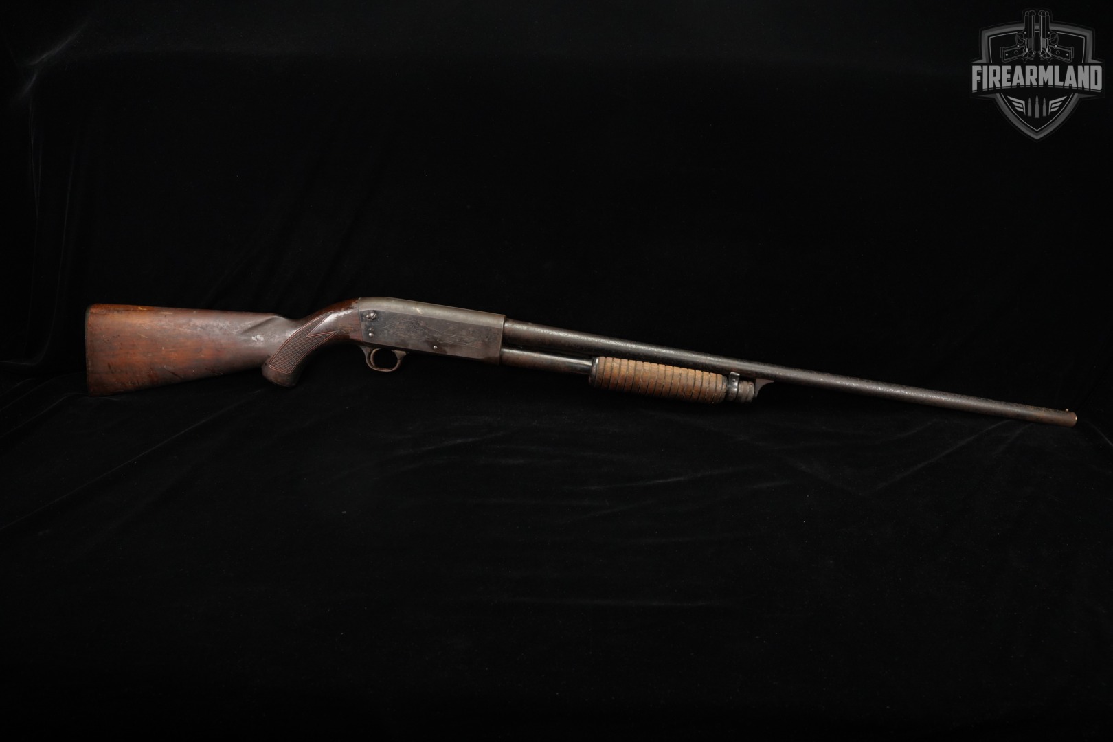 1954 Ithaca Model 37 Featherlight 16-Gauge 28" Blued & Walnut M37-img-3