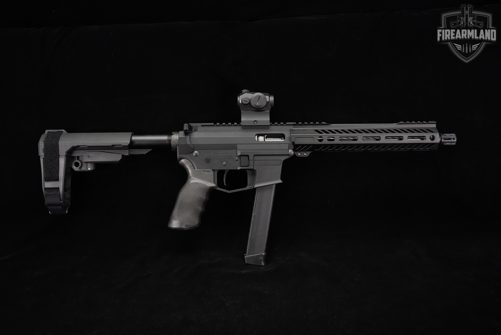 Angstadt Arms AA-0940 9mm AR-9 AR9 10.5" AA0940 BRACE +3 MAGS, ROMEO OPTICS-img-3
