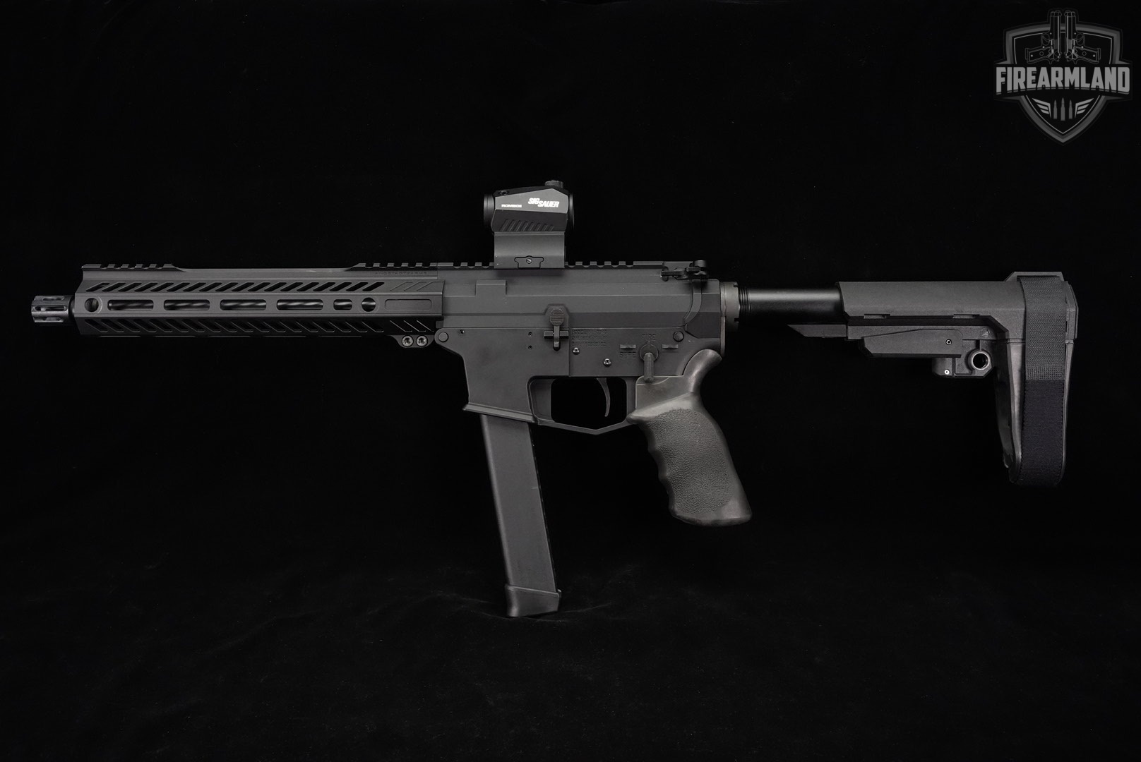 Angstadt Arms AA-0940 9mm AR-9 AR9 10.5" AA0940 BRACE +3 MAGS, ROMEO OPTICS-img-6