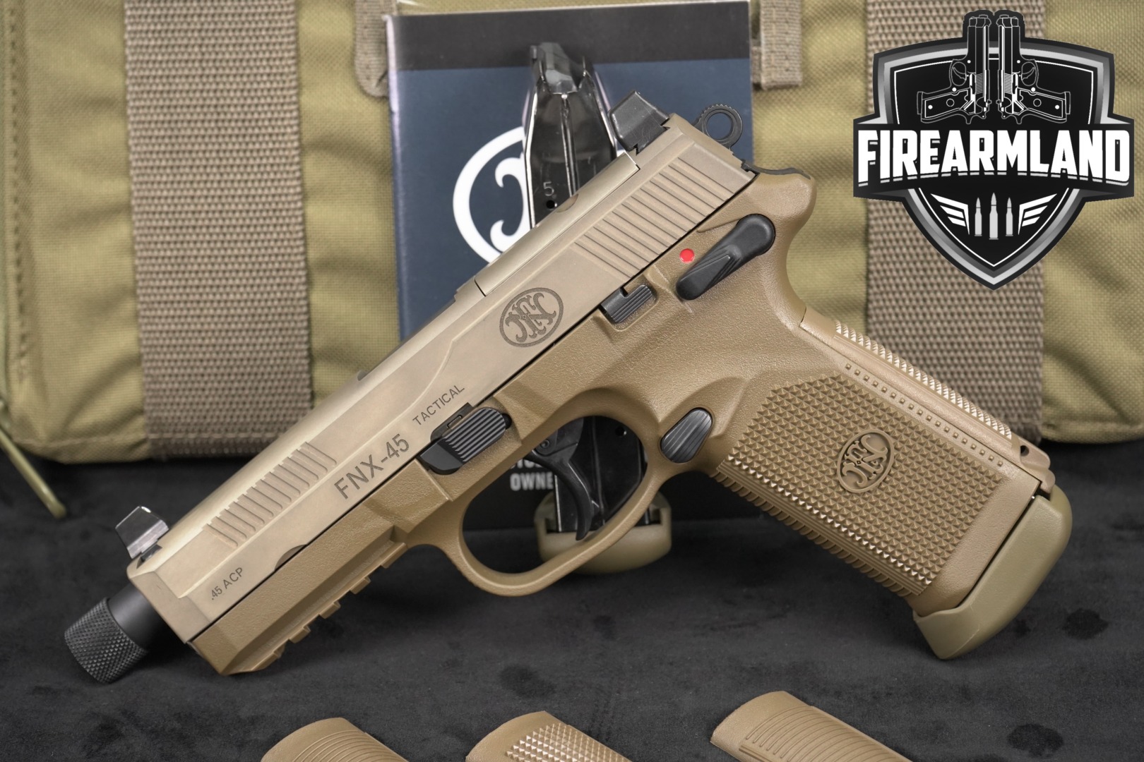 FN America FNX-45 Tactical .45 ACP FDE in Good Condition Thumbnail