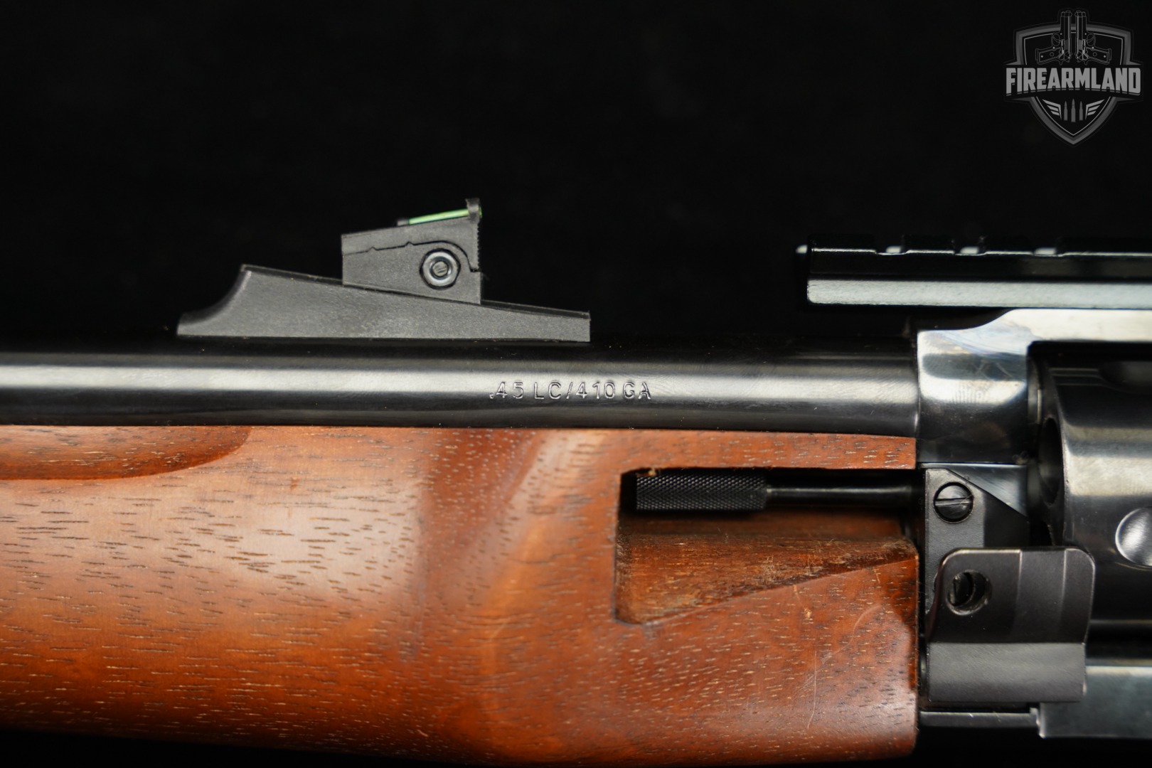 Rossi Circuit Judge 45 LC/410 18.5" Blued & Hardwood +UTG OPTICS-img-19