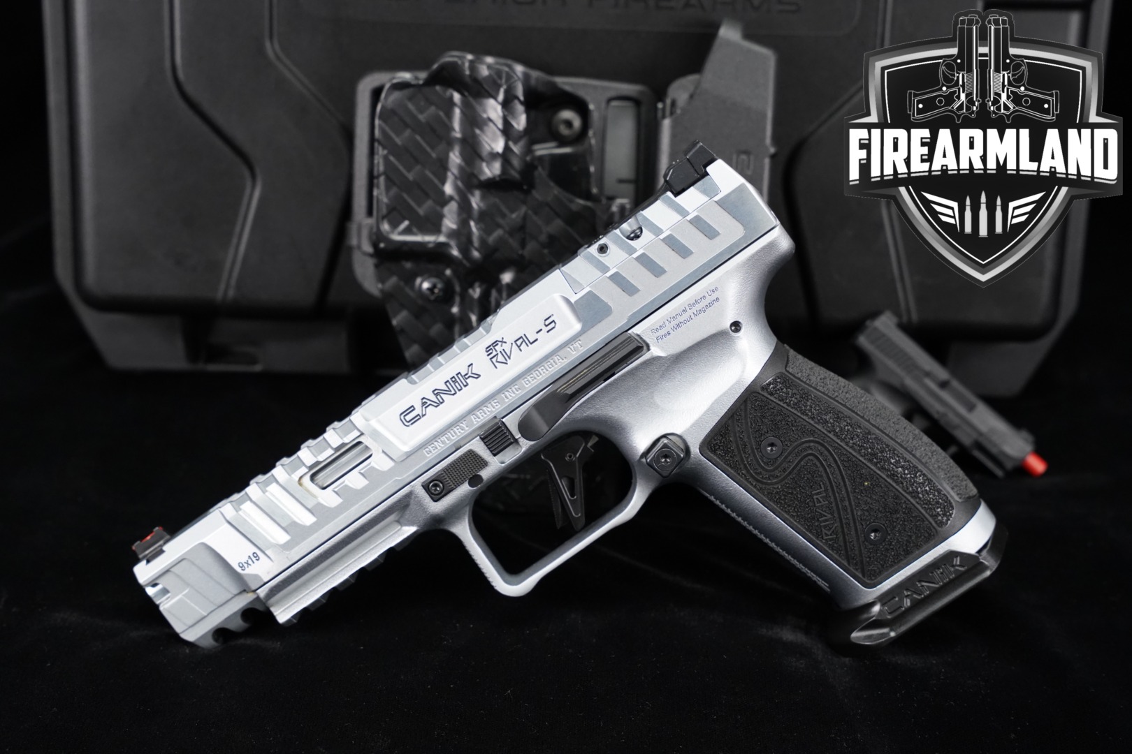 Canik SFx Rival-S Chrome 9mm Luger Chrome in Excellent Condition Thumbnail