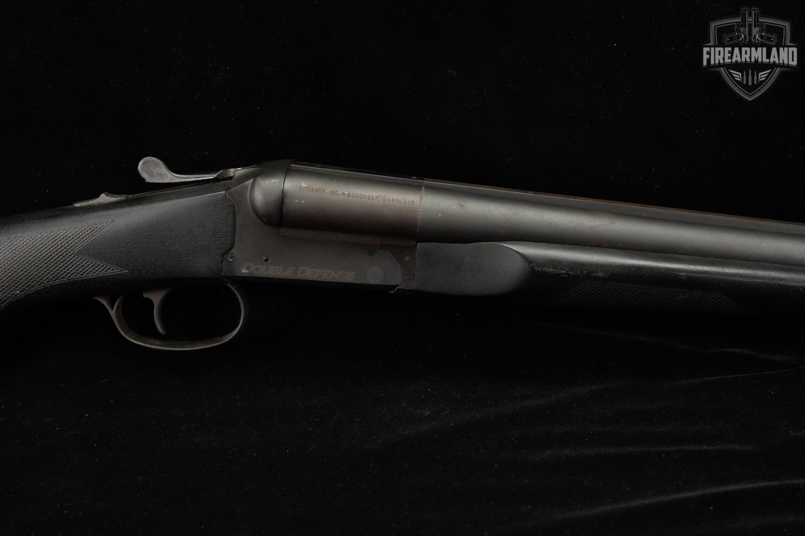 E R Amantino Coach Gun Double Defense 12-Gauge ER 20" SXS Stoeger-img-5
